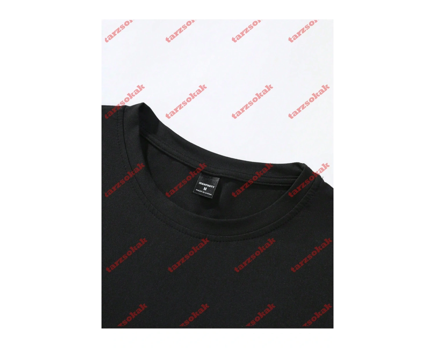 Model 3706 Erkek Yazlık Yuvarlak Yaka Kısa Kollu Günlük Tişört, Yaz