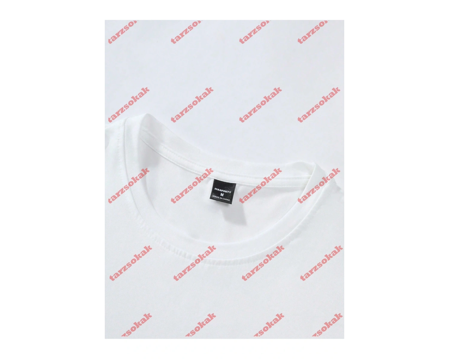 Model 3706 Erkek Yazlık Yuvarlak Yaka Kısa Kollu Günlük Tişört, Yaz