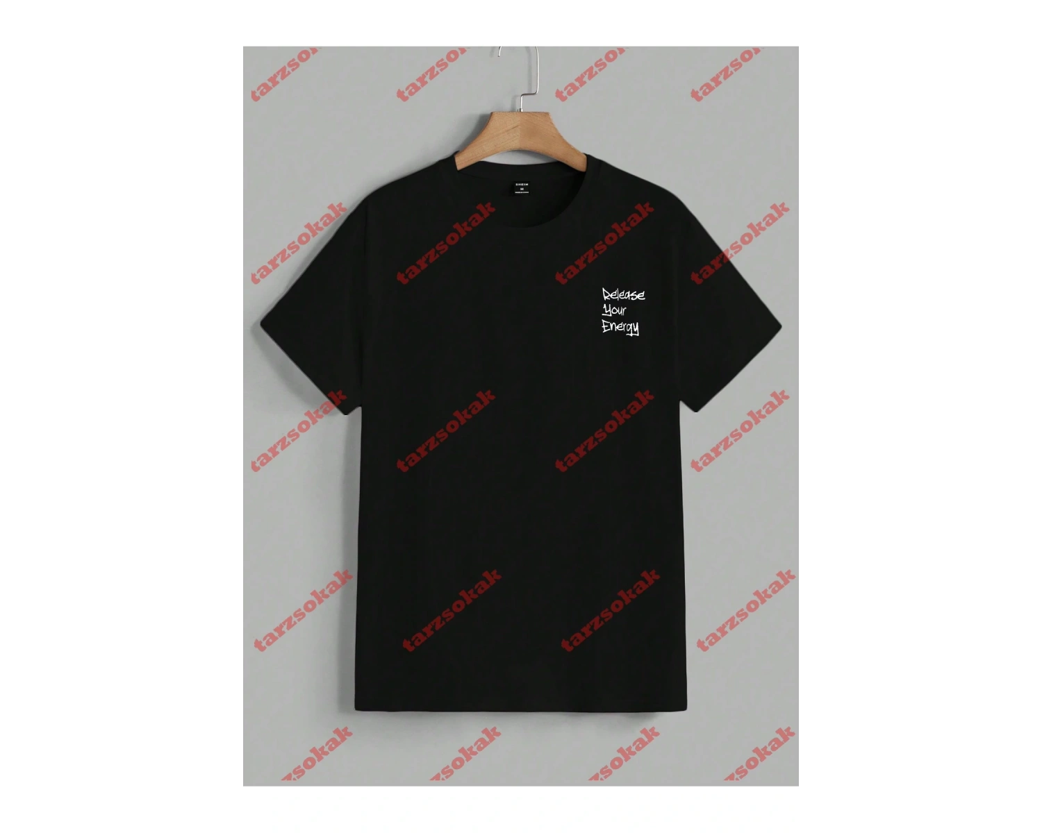 Model 3710 Erkek Yazlık Yuvarlak Yaka Kısa Kollu Günlük Tişört, Yaz