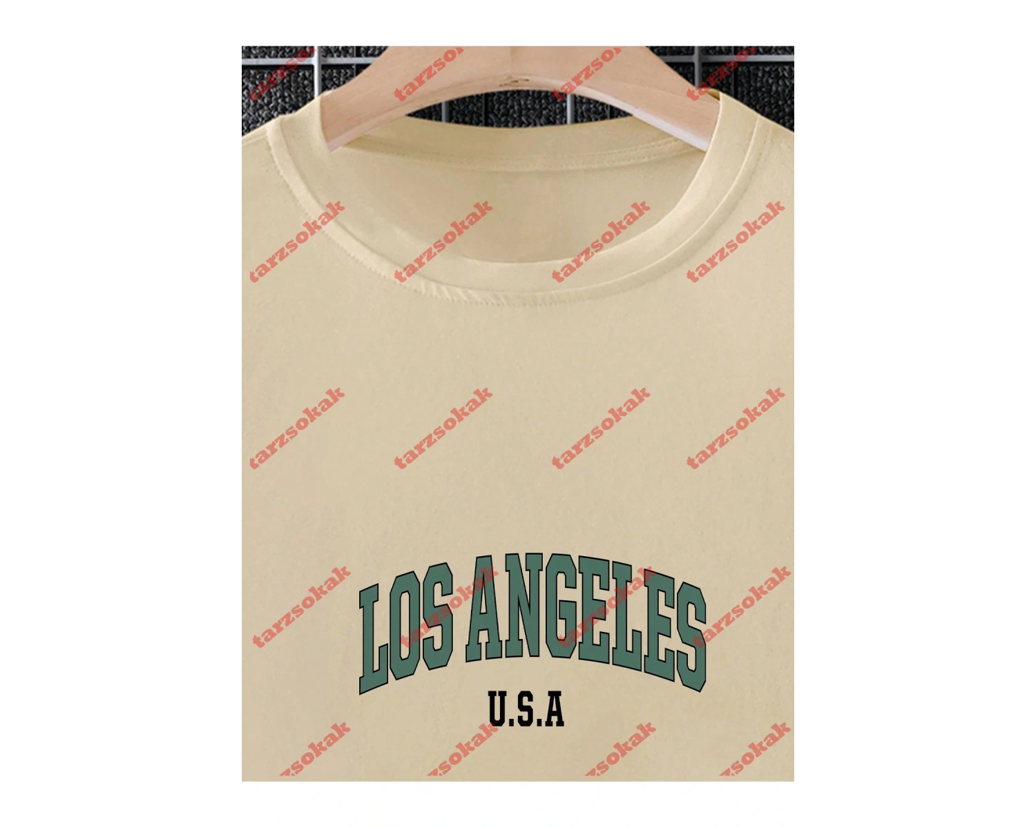 Model 3711 Erkek Yazlık Yuvarlak Yaka Kısa Kollu Günlük Tişört, Yaz