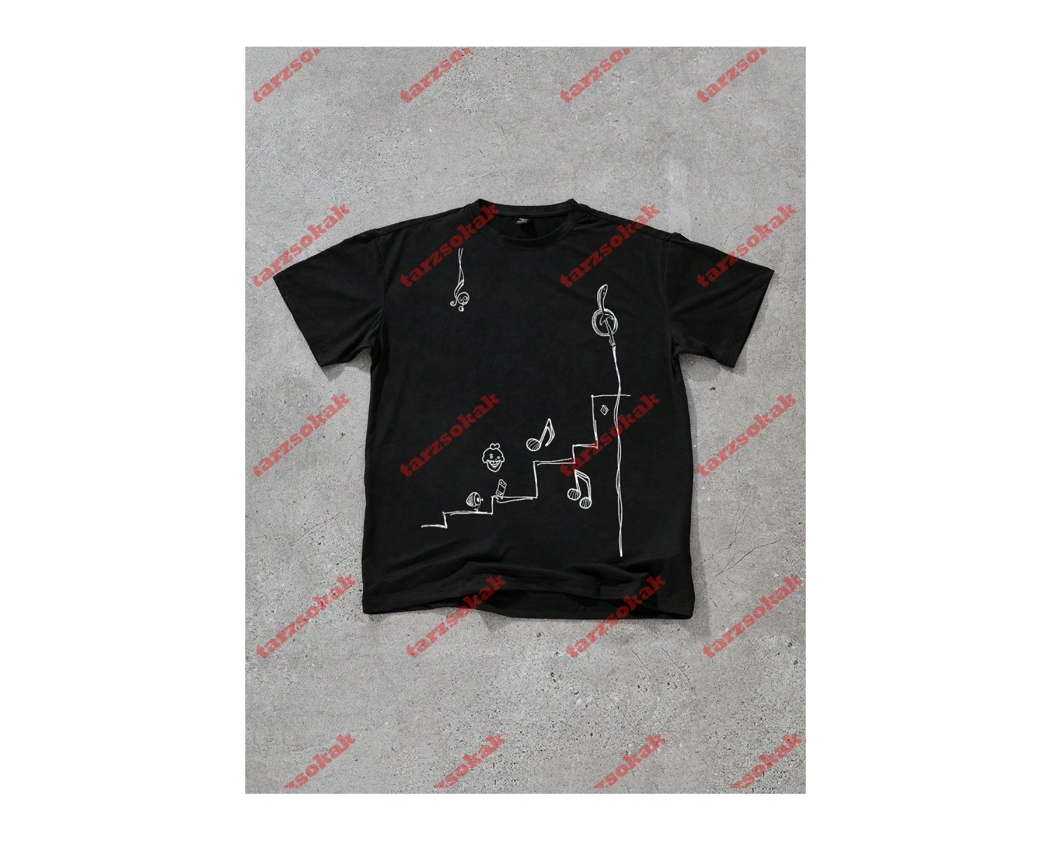 Model 3712 Erkek Yazlık Yuvarlak Yaka Kısa Kollu Günlük Tişört, Yaz