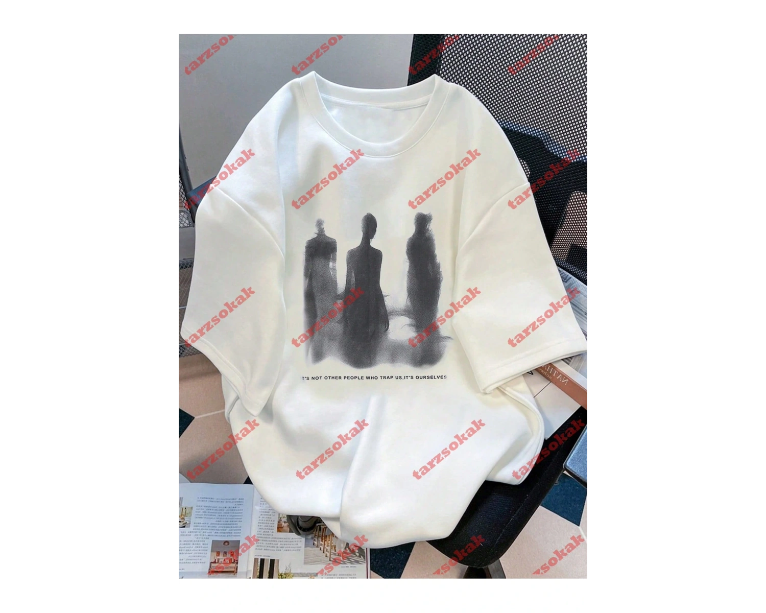 Model 3713 Erkek Yazlık Yuvarlak Yaka Kısa Kollu Günlük Tişört, Yaz