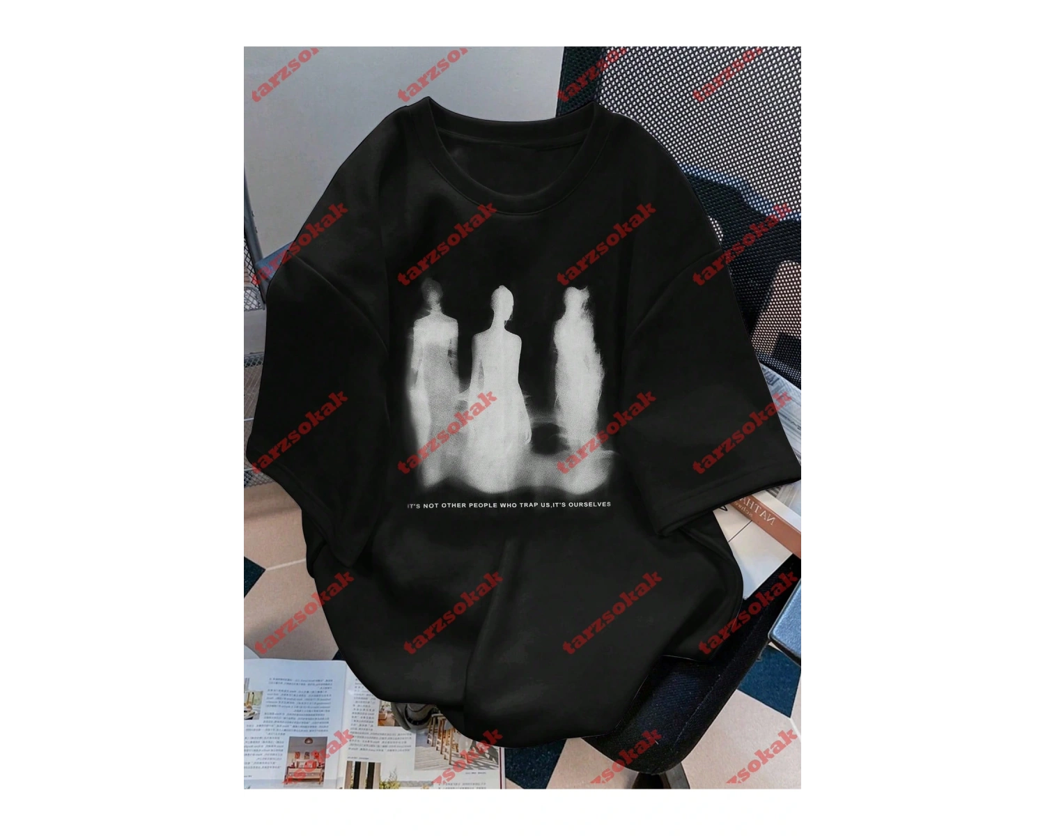 Model 3713 Erkek Yazlık Yuvarlak Yaka Kısa Kollu Günlük Tişört, Yaz