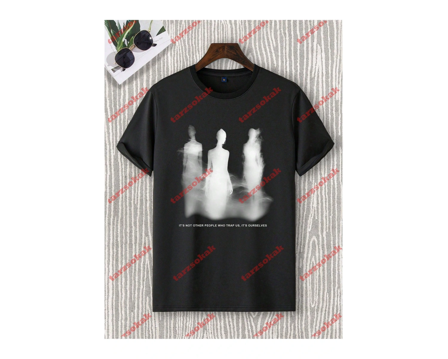 Model 3713 Erkek Yazlık Yuvarlak Yaka Kısa Kollu Günlük Tişört, Yaz