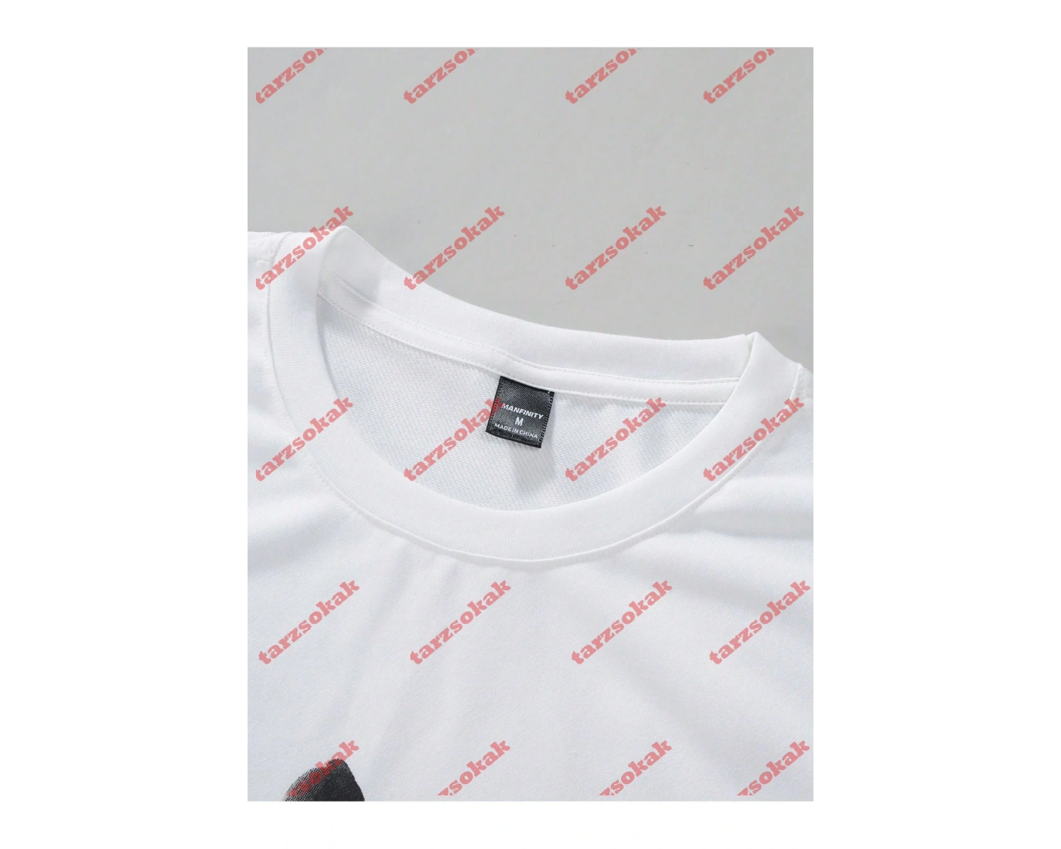 Model 3713 Erkek Yazlık Yuvarlak Yaka Kısa Kollu Günlük Tişört, Yaz