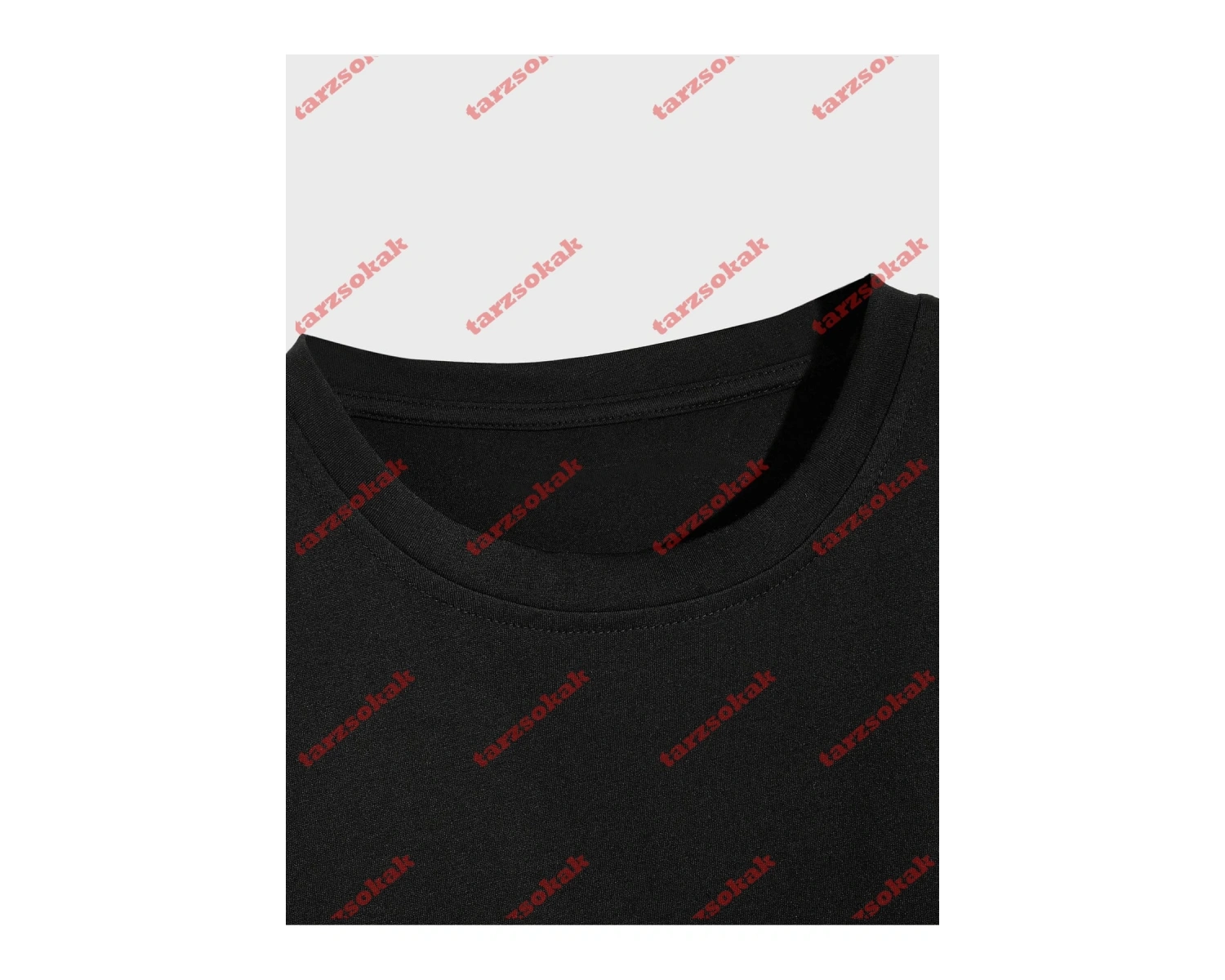 Model 3715 Erkek Yazlık Yuvarlak Yaka Kısa Kollu Günlük Tişört, Yaz