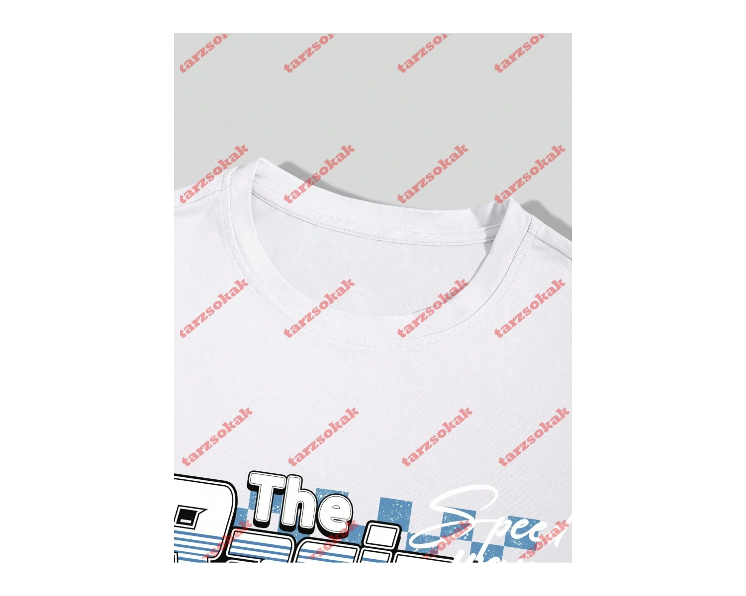 Model 3719 Erkek Yazlık Yuvarlak Yaka Kısa Kollu Günlük Tişört, Yaz