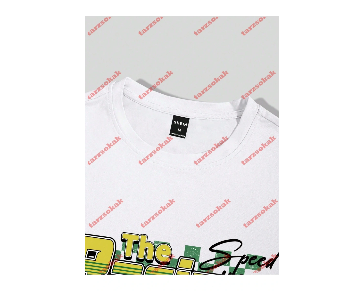 Model 3719 Erkek Yazlık Yuvarlak Yaka Kısa Kollu Günlük Tişört, Yaz