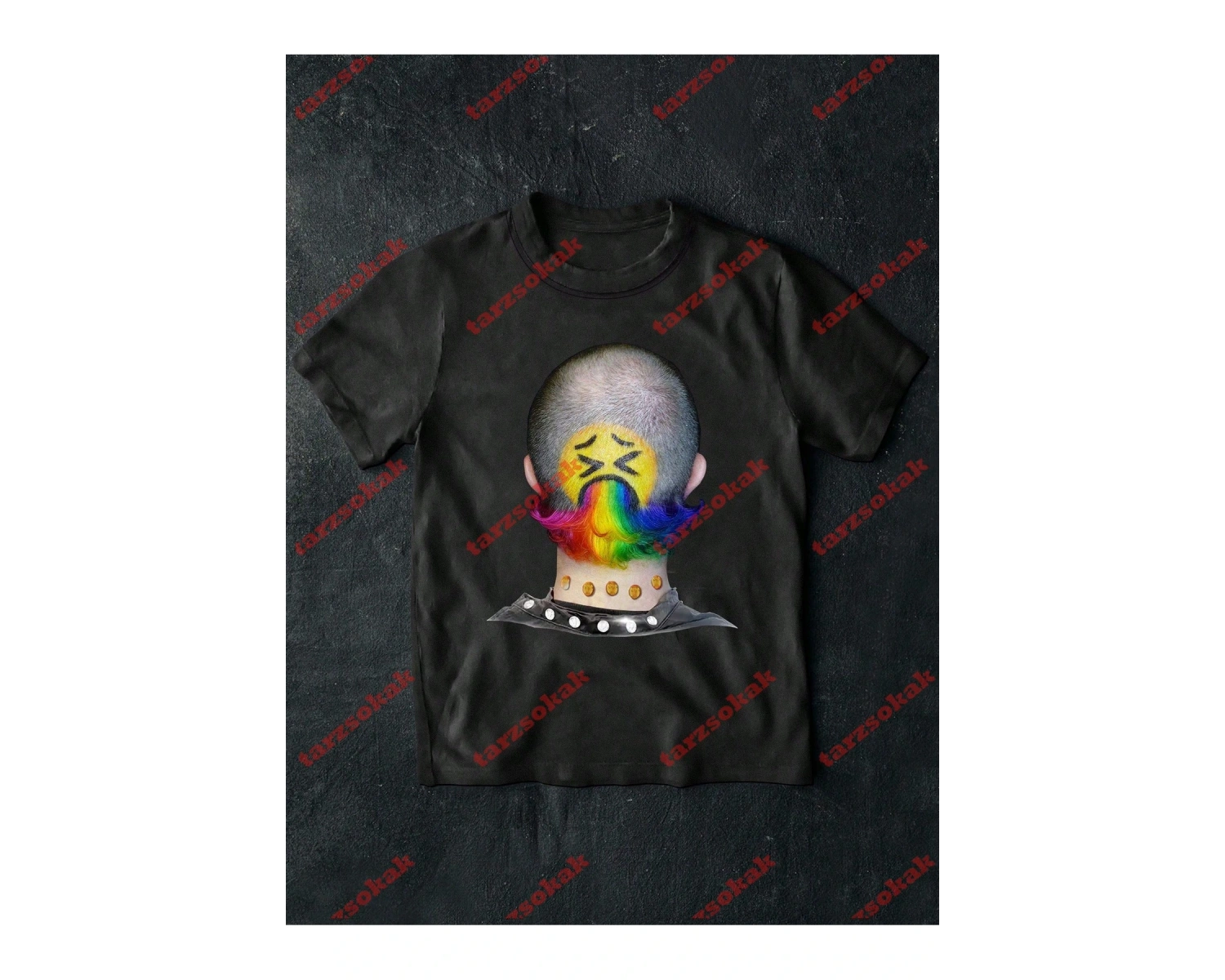 Model 3721 Erkek Yazlık Yuvarlak Yaka Kısa Kollu Günlük Tişört, Yaz