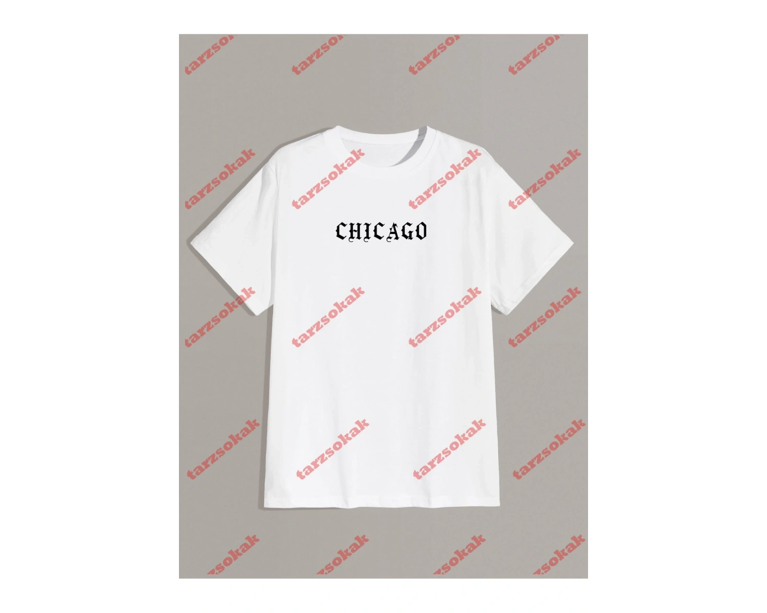 Model 3723 Erkek Yazlık Yuvarlak Yaka Kısa Kollu Günlük Tişört, Yaz