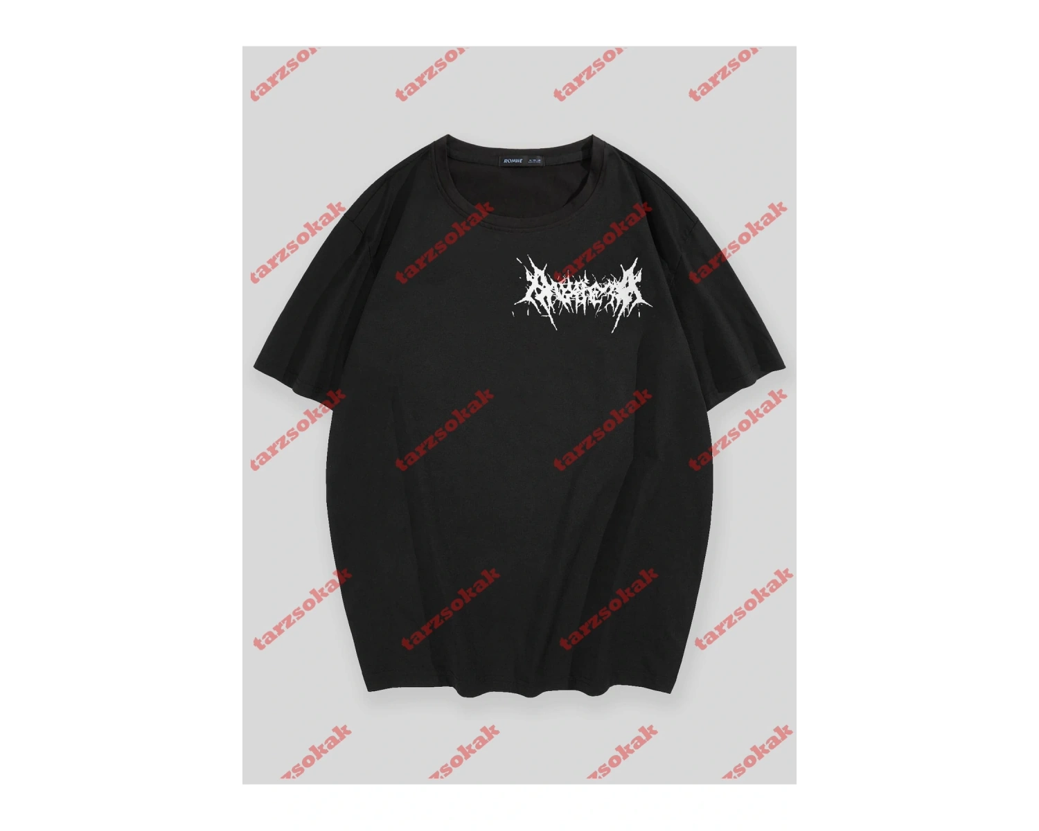 Model 3727 Erkek Yazlık Yuvarlak Yaka Kısa Kollu Günlük Tişört, Yaz