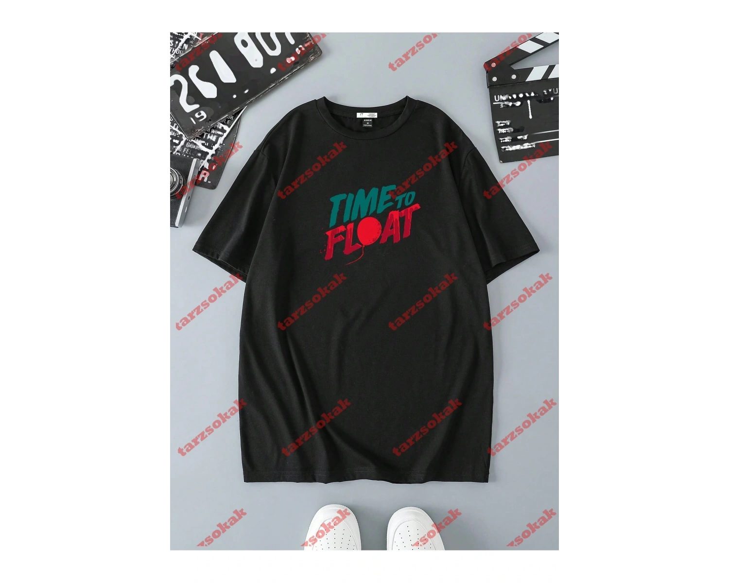 Model 3728 Erkek Yazlık Yuvarlak Yaka Kısa Kollu Günlük Tişört, Yaz