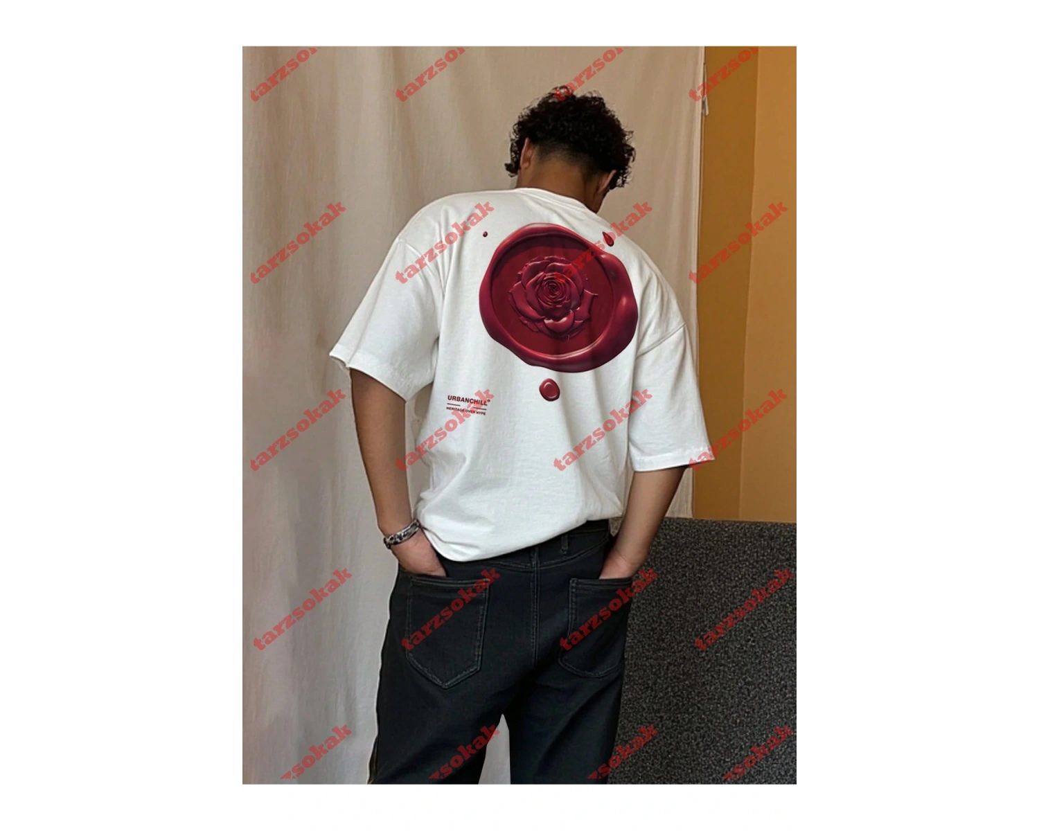 Model 3729 Erkek Yazlık Yuvarlak Yaka Kısa Kollu Günlük Tişört, Yaz