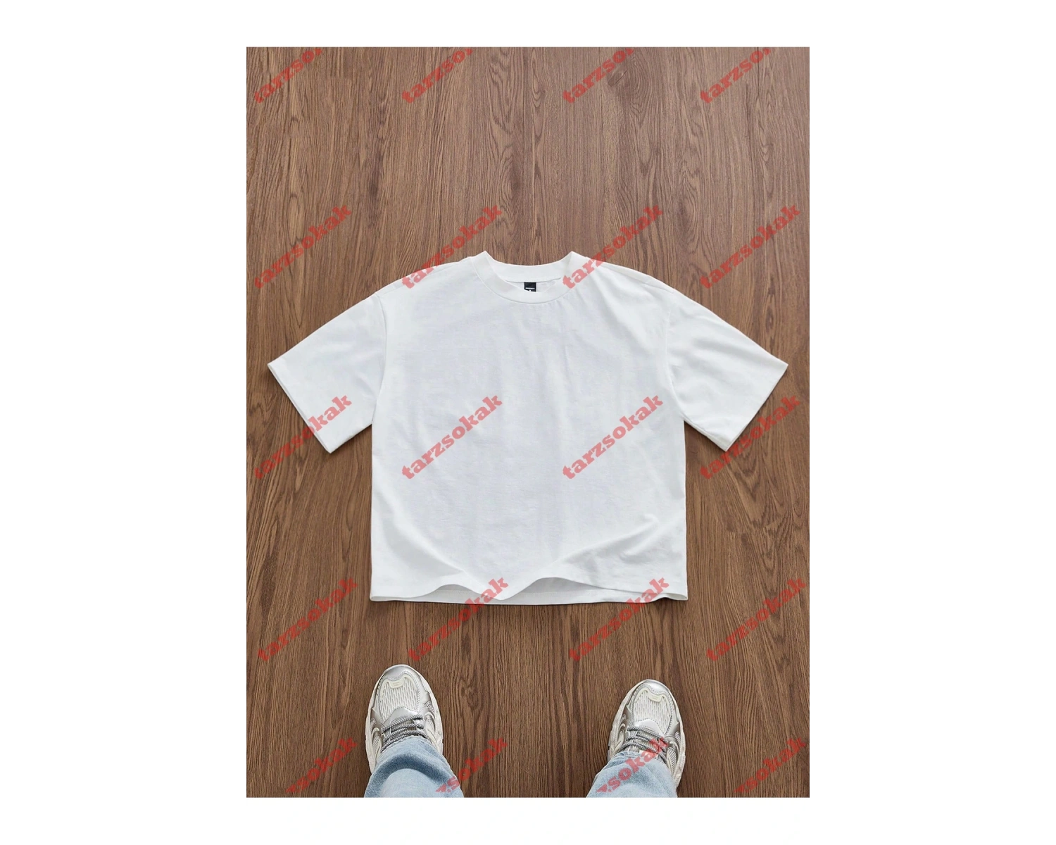 Model 3729 Erkek Yazlık Yuvarlak Yaka Kısa Kollu Günlük Tişört, Yaz