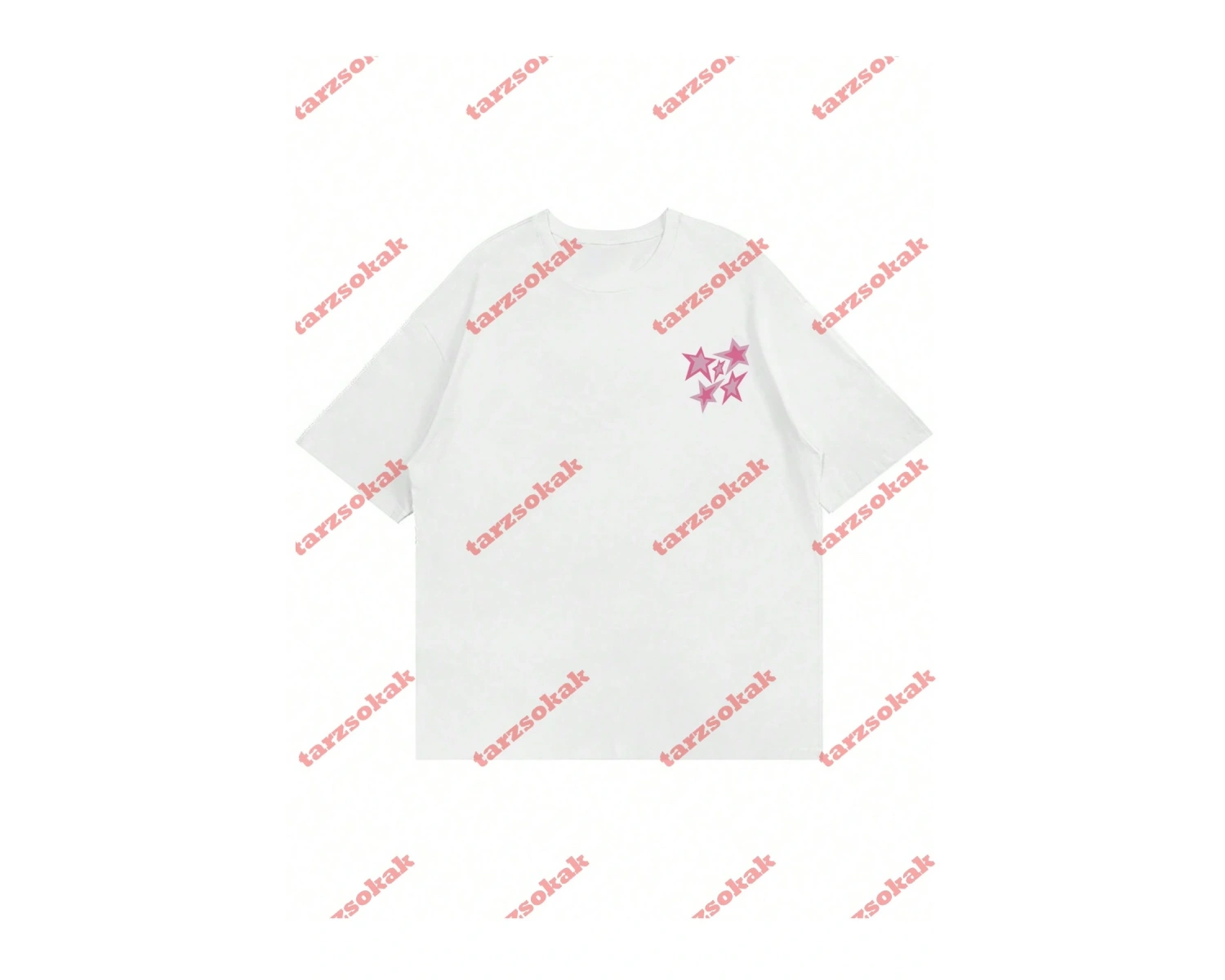 Model 3736 Erkek Yazlık Yuvarlak Yaka Kısa Kollu Günlük Tişört, Yaz