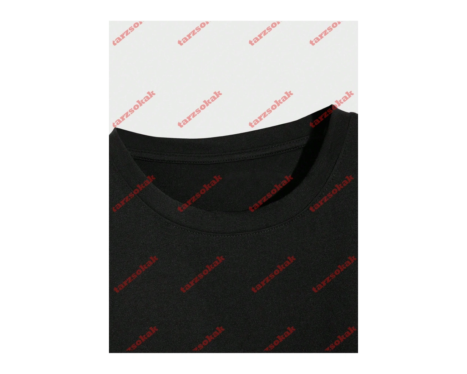 Model 3738 Erkek Yazlık Yuvarlak Yaka Kısa Kollu Günlük Tişört, Yaz