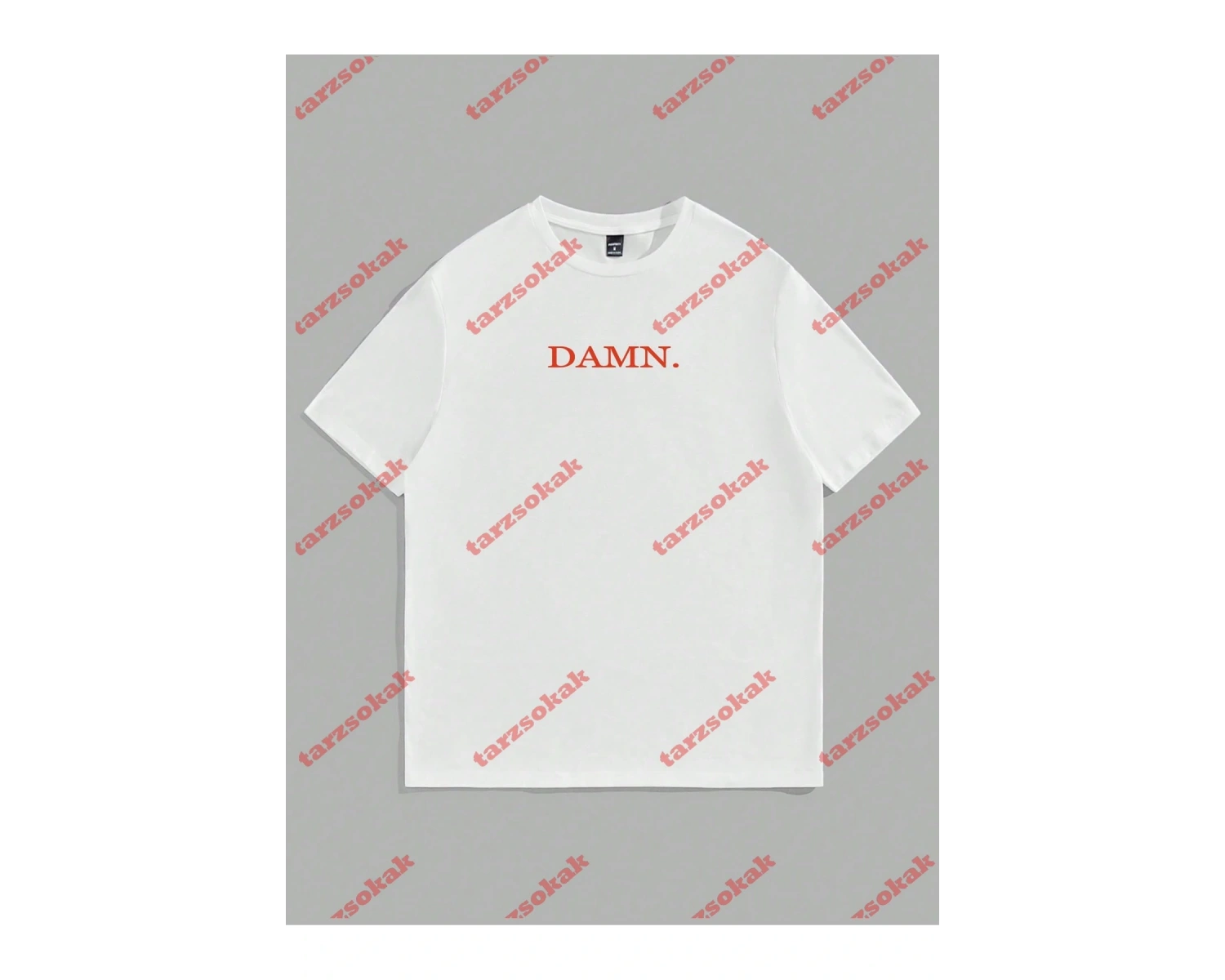 Model 3739 Erkek Yazlık Yuvarlak Yaka Kısa Kollu Günlük Tişört, Yaz