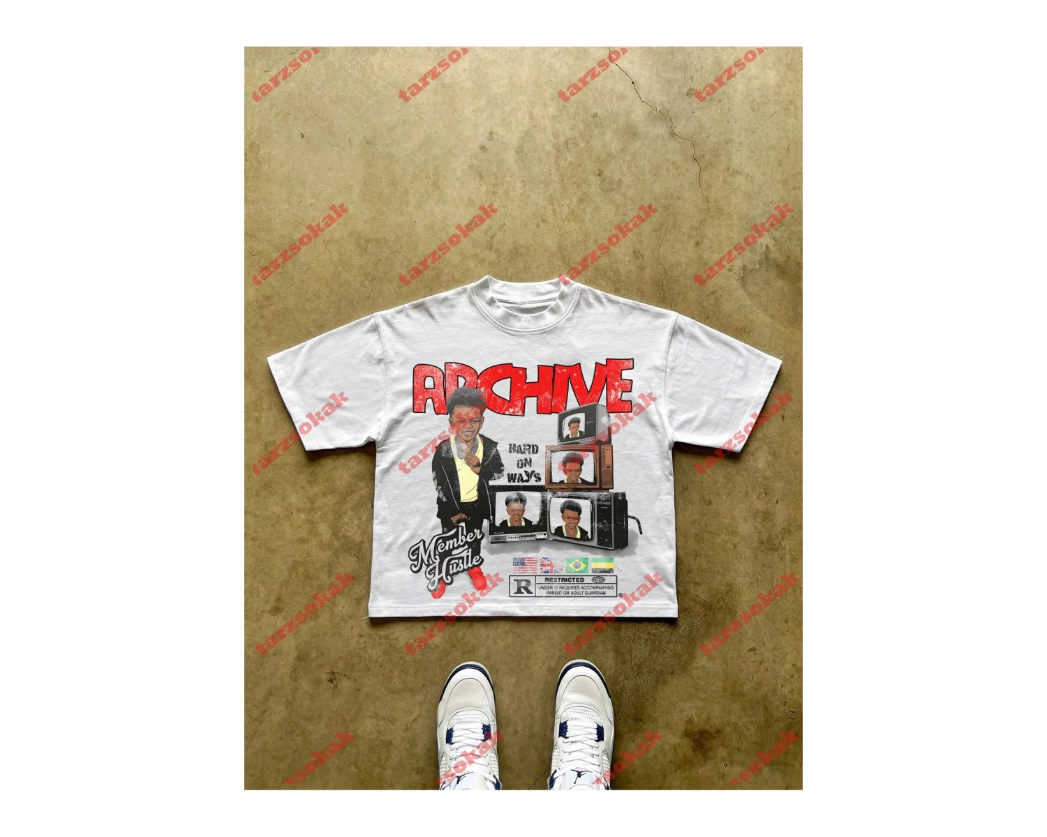 Model 3740 Erkek Yazlık Yuvarlak Yaka Kısa Kollu Günlük Tişört, Yaz