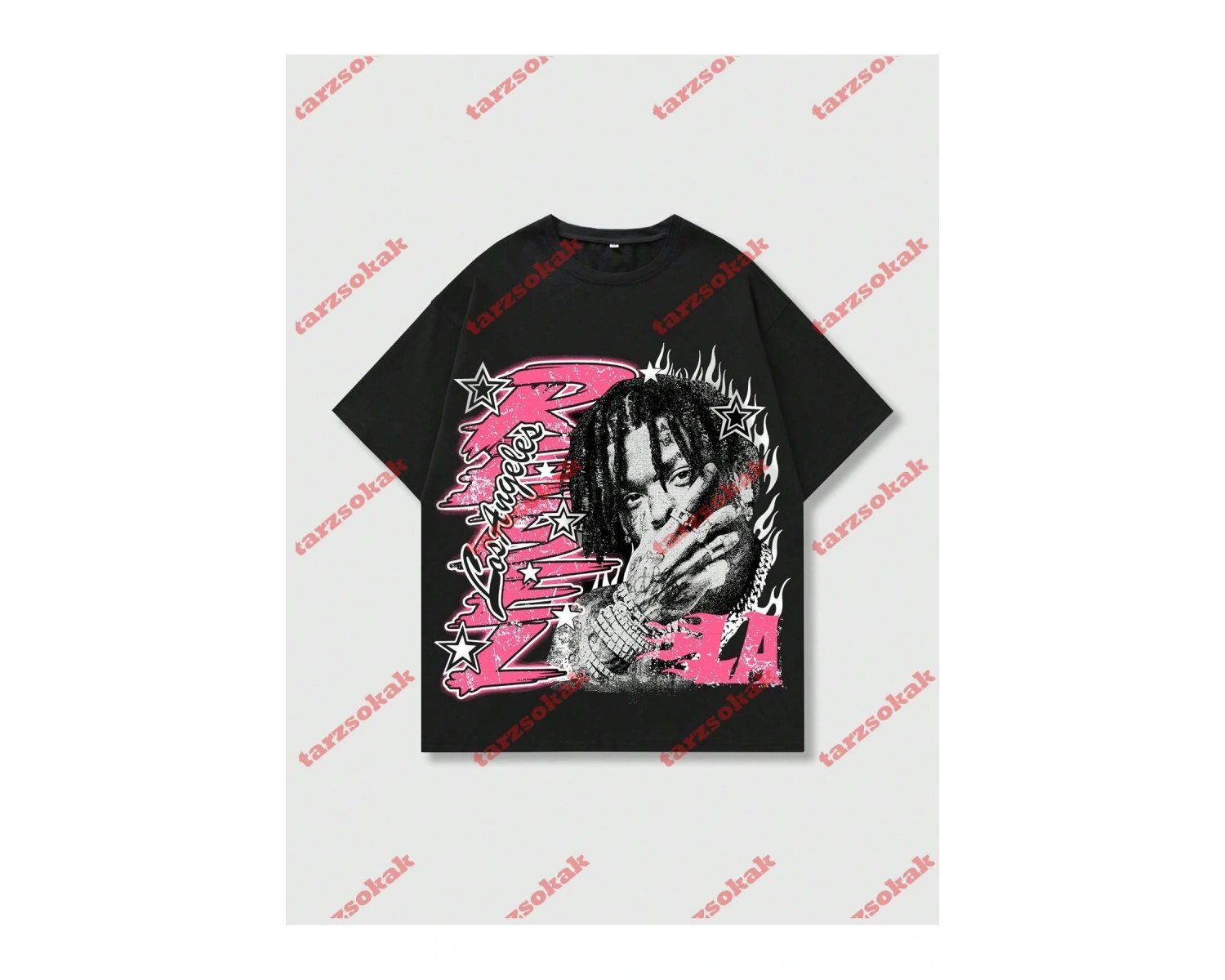 Model 3741 Erkek Yazlık Yuvarlak Yaka Kısa Kollu Günlük Tişört, Yaz