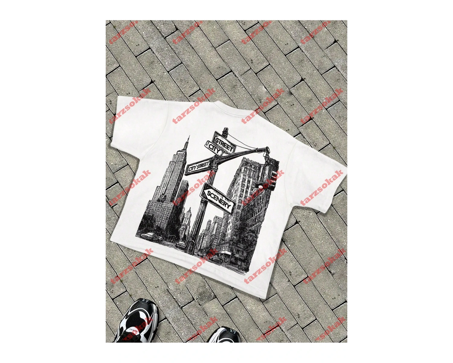 Model 3746 Erkek Yazlık Yuvarlak Yaka Kısa Kollu Günlük Tişört, Yaz