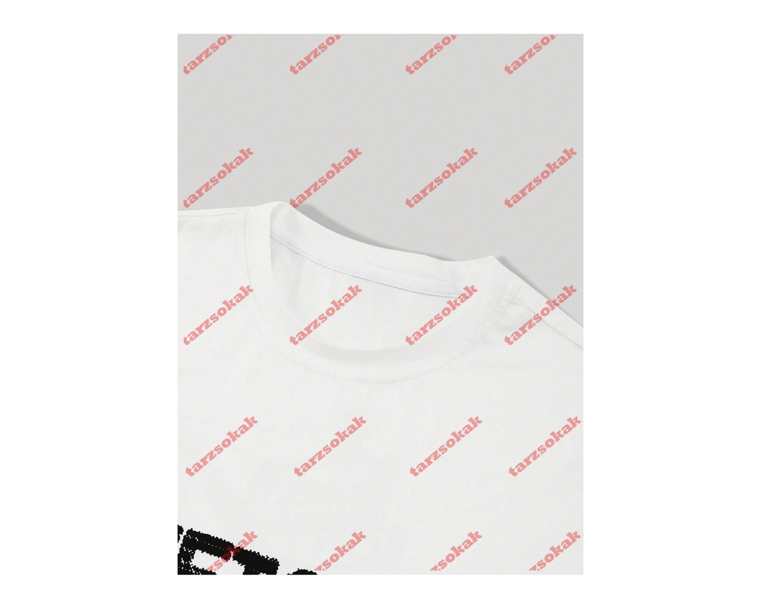 Model 3746 Erkek Yazlık Yuvarlak Yaka Kısa Kollu Günlük Tişört, Yaz