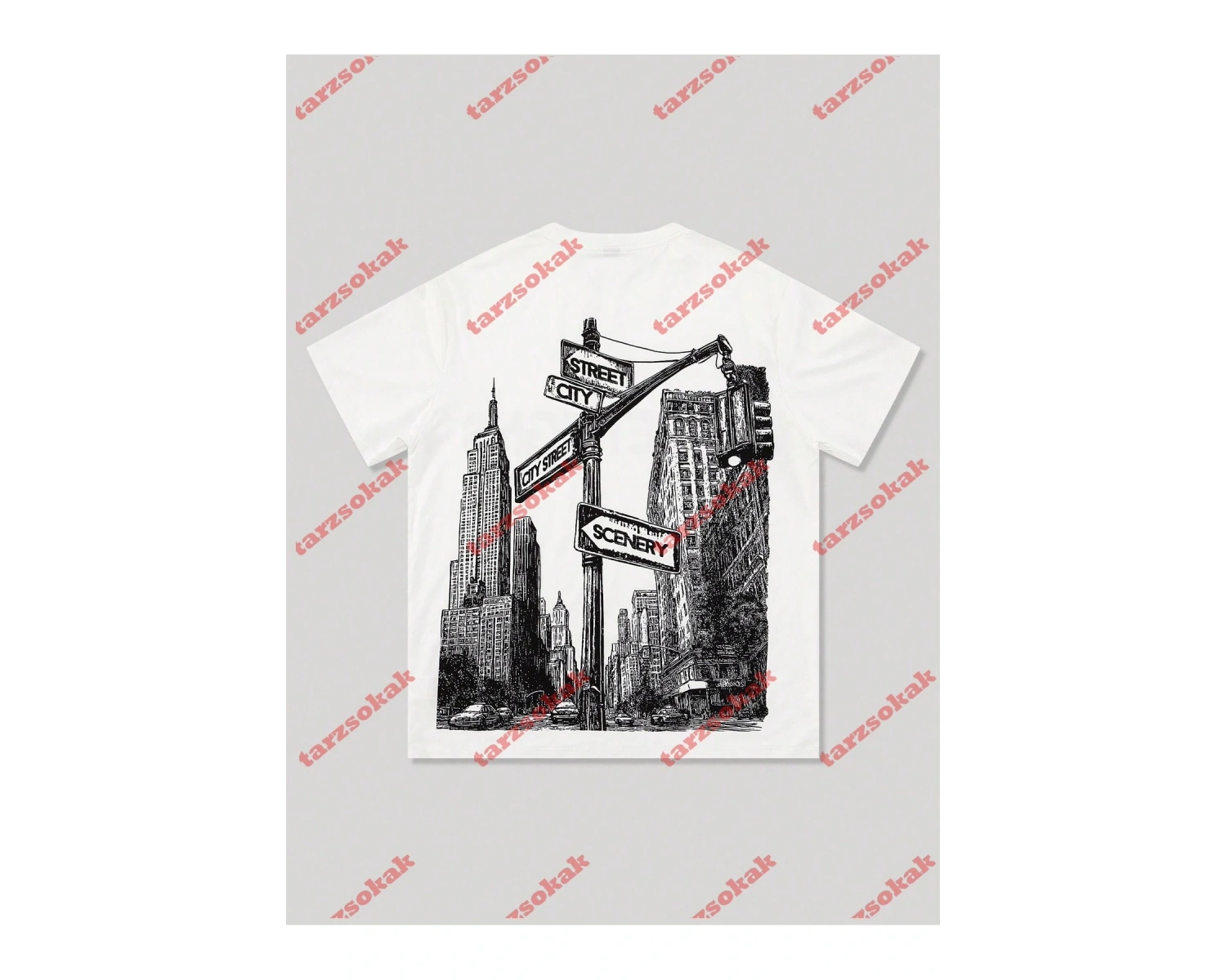 Model 3746 Erkek Yazlık Yuvarlak Yaka Kısa Kollu Günlük Tişört, Yaz