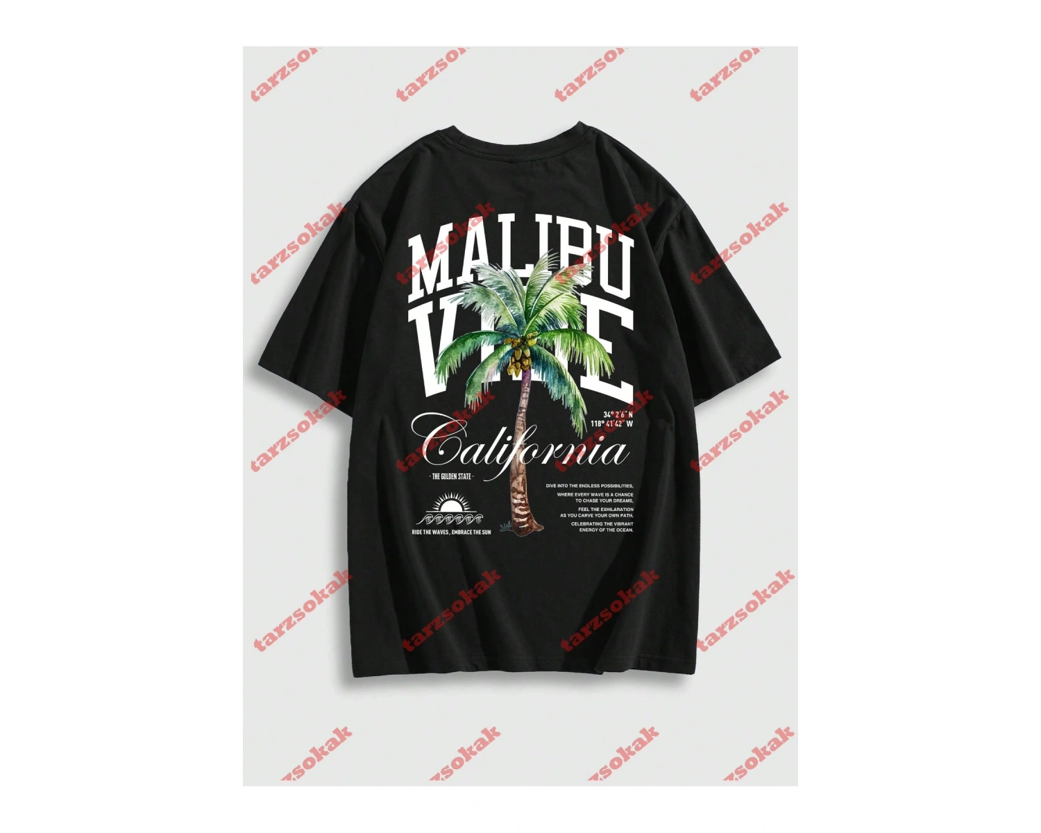 Model 3748 Erkek Yazlık Yuvarlak Yaka Kısa Kollu Günlük Tişört, Yaz