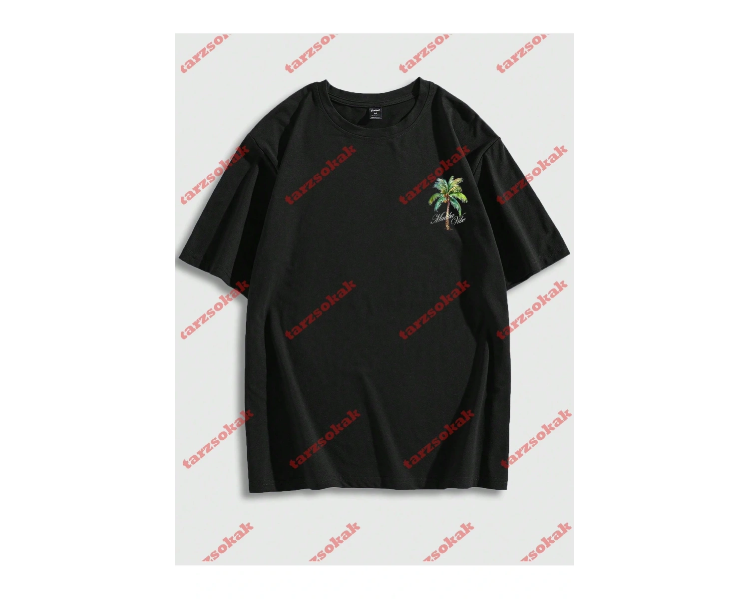 Model 3748 Erkek Yazlık Yuvarlak Yaka Kısa Kollu Günlük Tişört, Yaz