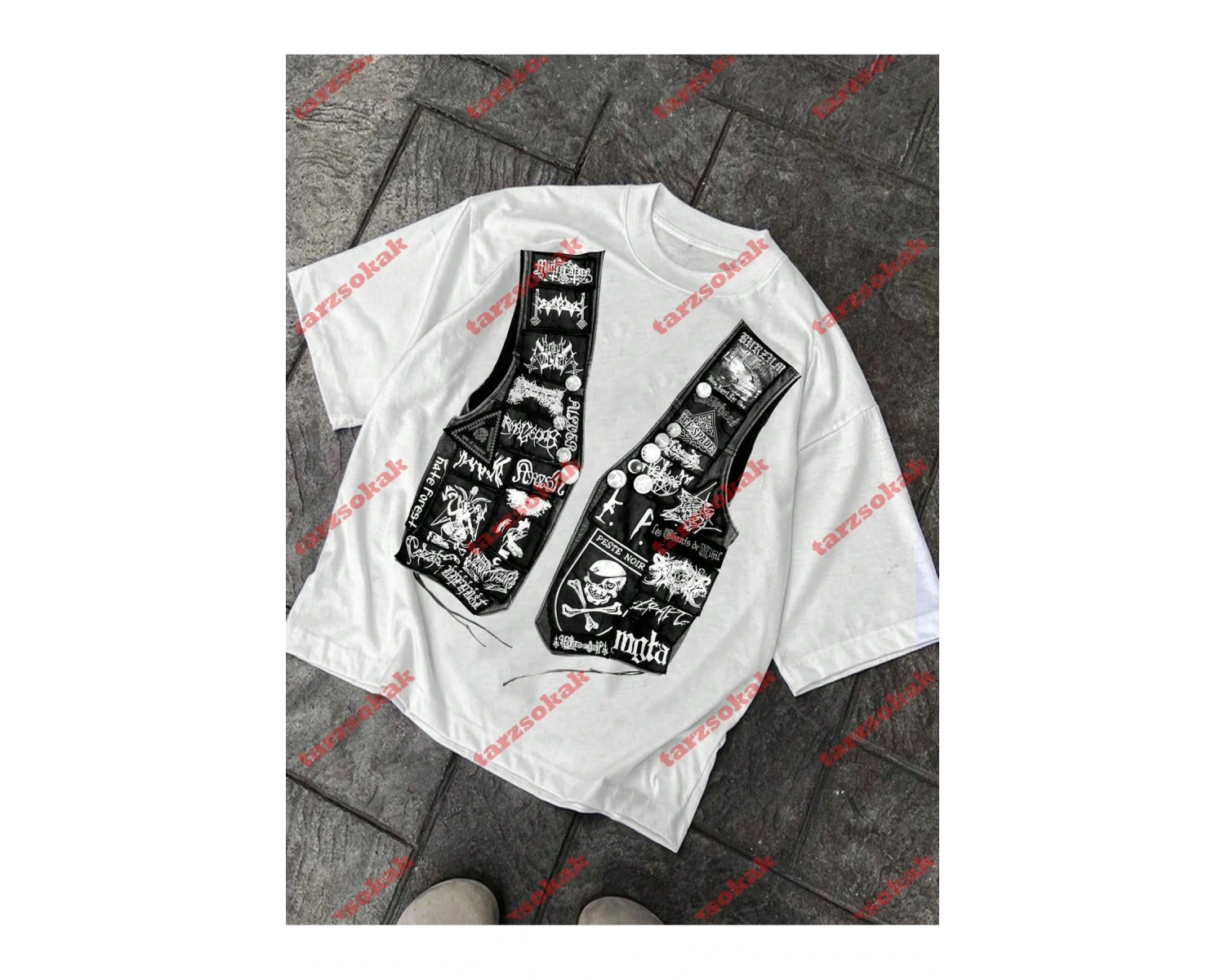 Model 3749 Erkek Yazlık Yuvarlak Yaka Kısa Kollu Günlük Tişört, Yaz