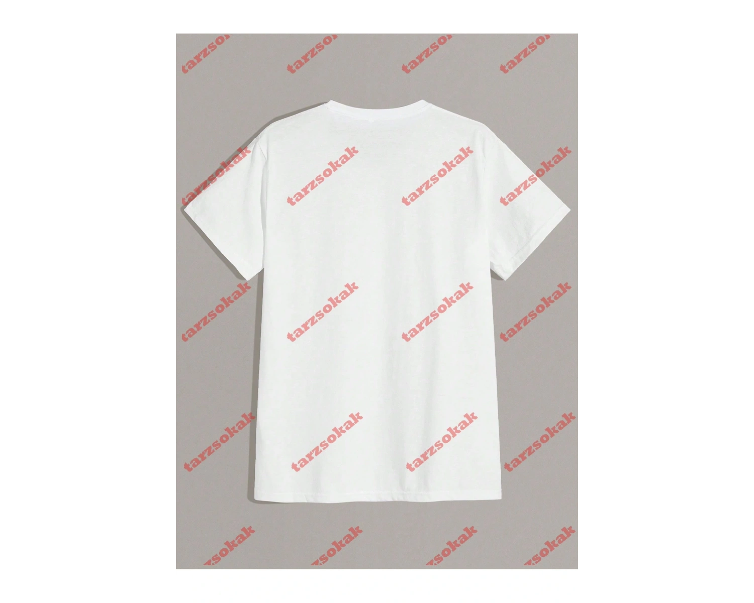 Model 3749 Erkek Yazlık Yuvarlak Yaka Kısa Kollu Günlük Tişört, Yaz