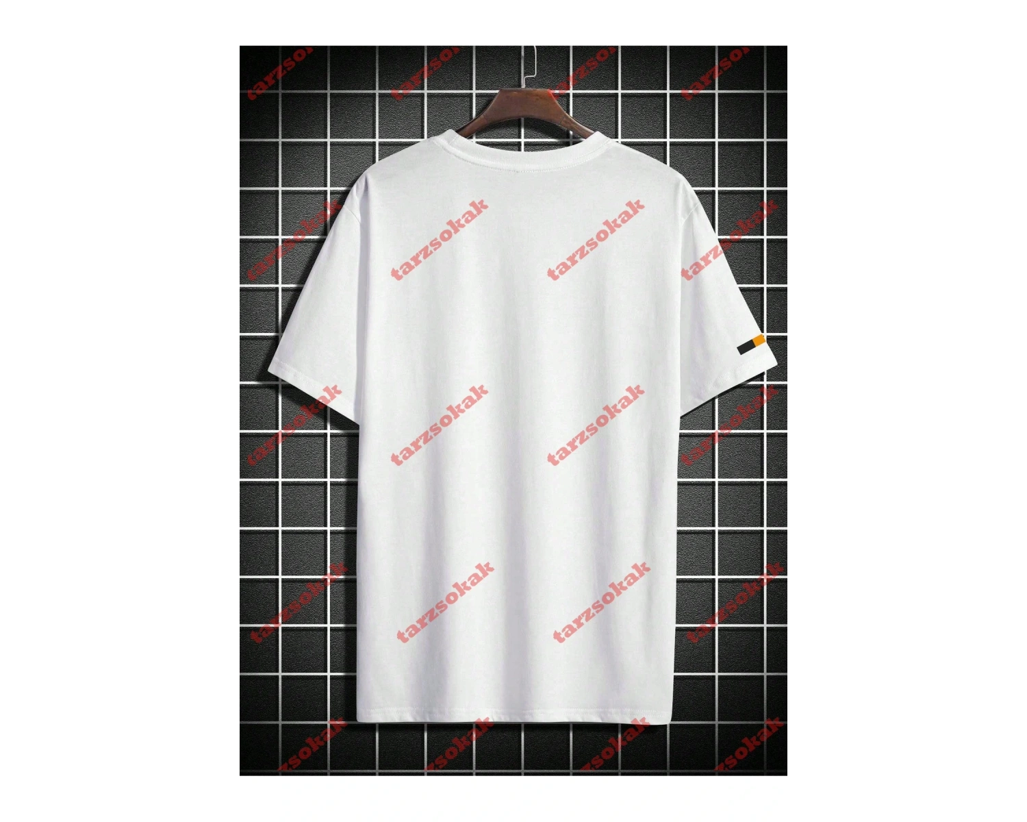 Model 3751 Erkek Yazlık Yuvarlak Yaka Kısa Kollu Günlük Tişört, Yaz