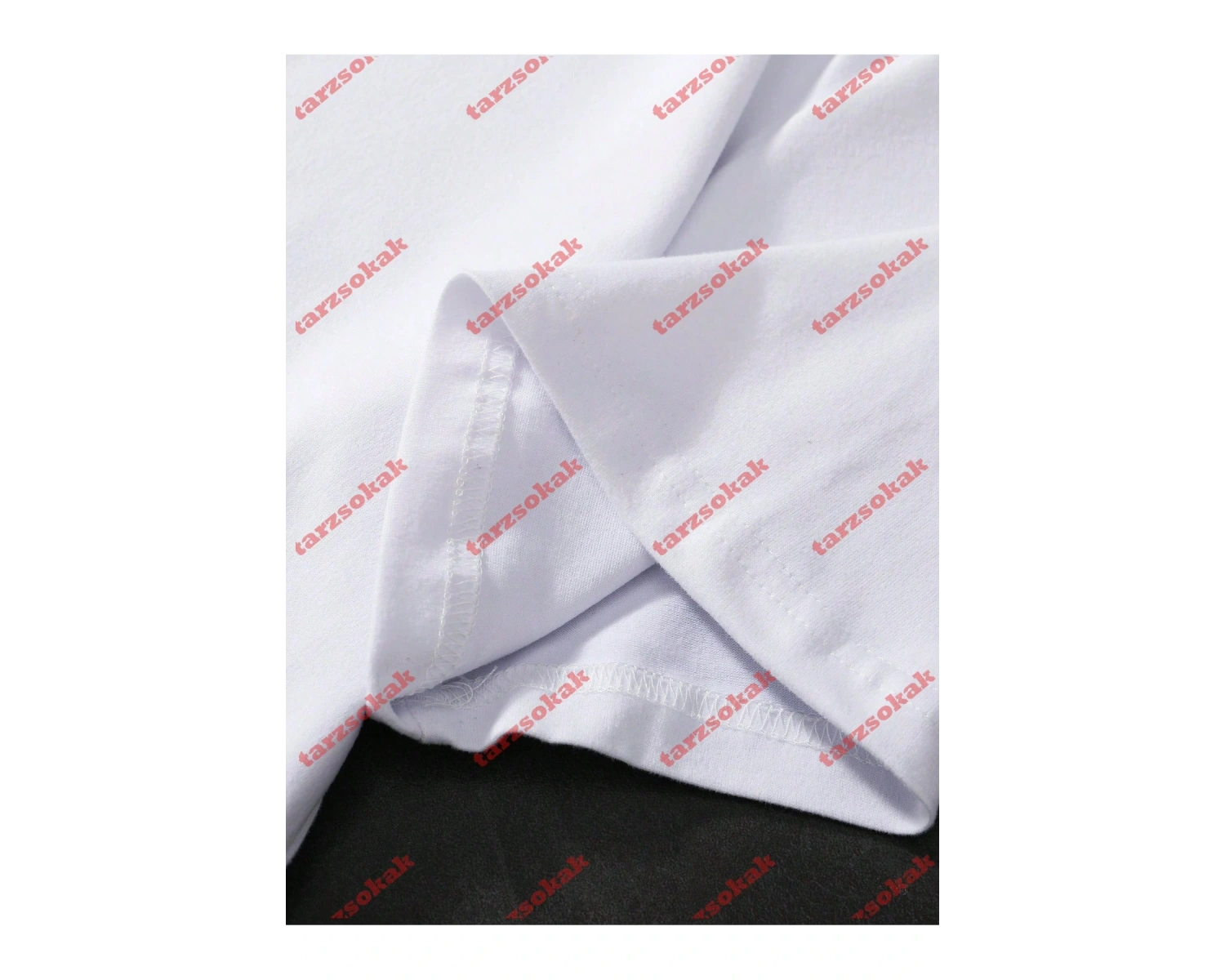 Model 3752 Erkek Yazlık Yuvarlak Yaka Kısa Kollu Günlük Tişört, Yaz