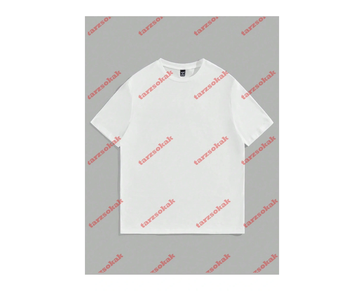 Model 3756 Erkek Yazlık Yuvarlak Yaka Kısa Kollu Günlük Tişört, Yaz