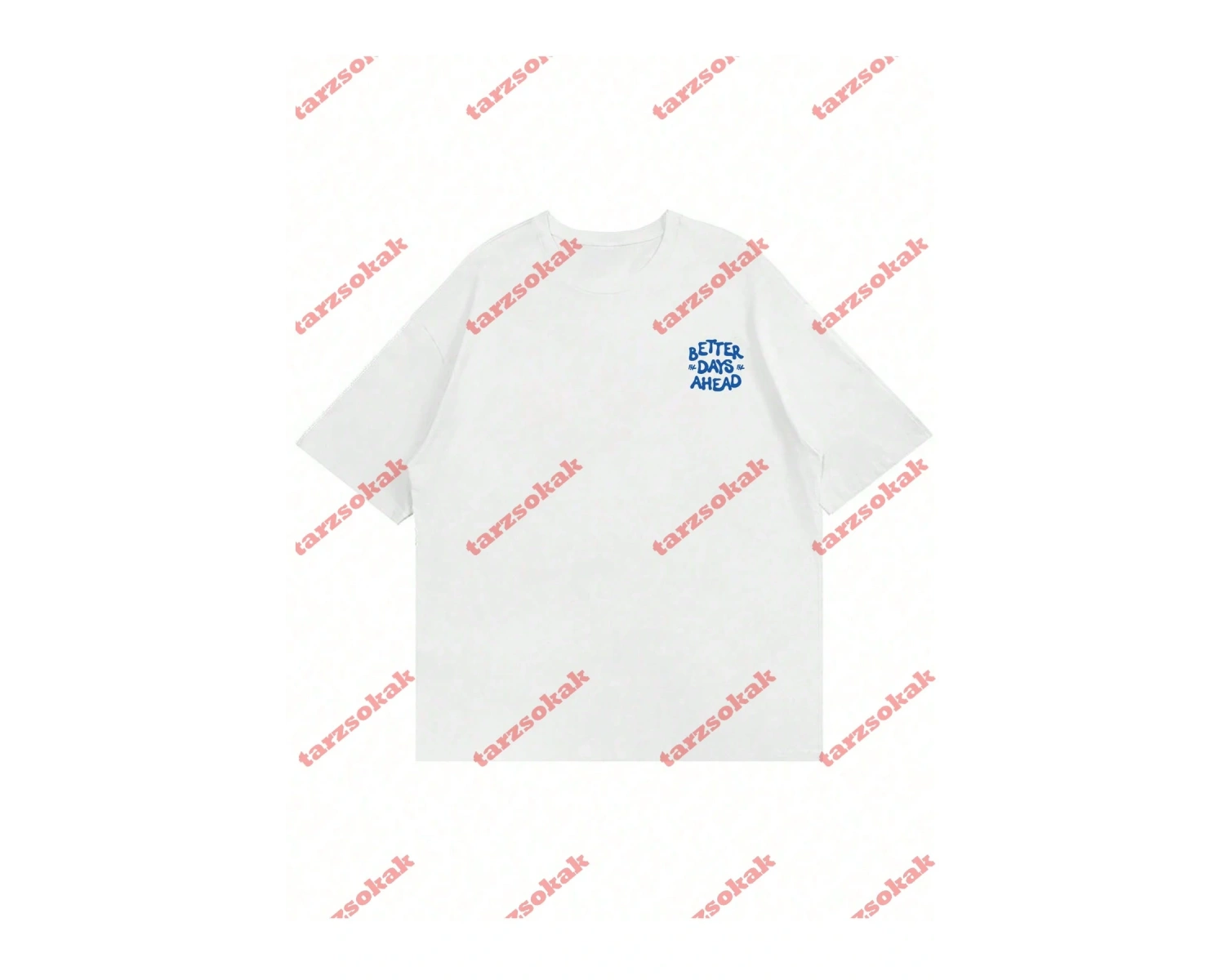 Model 3769 Erkek Yazlık Yuvarlak Yaka Kısa Kollu Günlük Tişört, Yaz