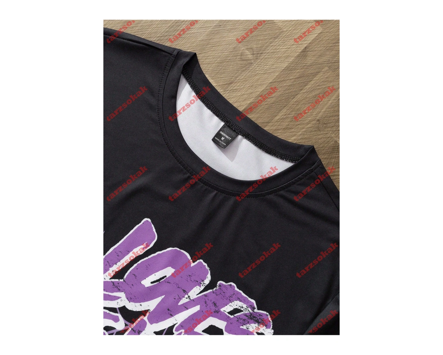 Model 3772 Erkek Yazlık Yuvarlak Yaka Kısa Kollu Günlük Tişört, Yaz