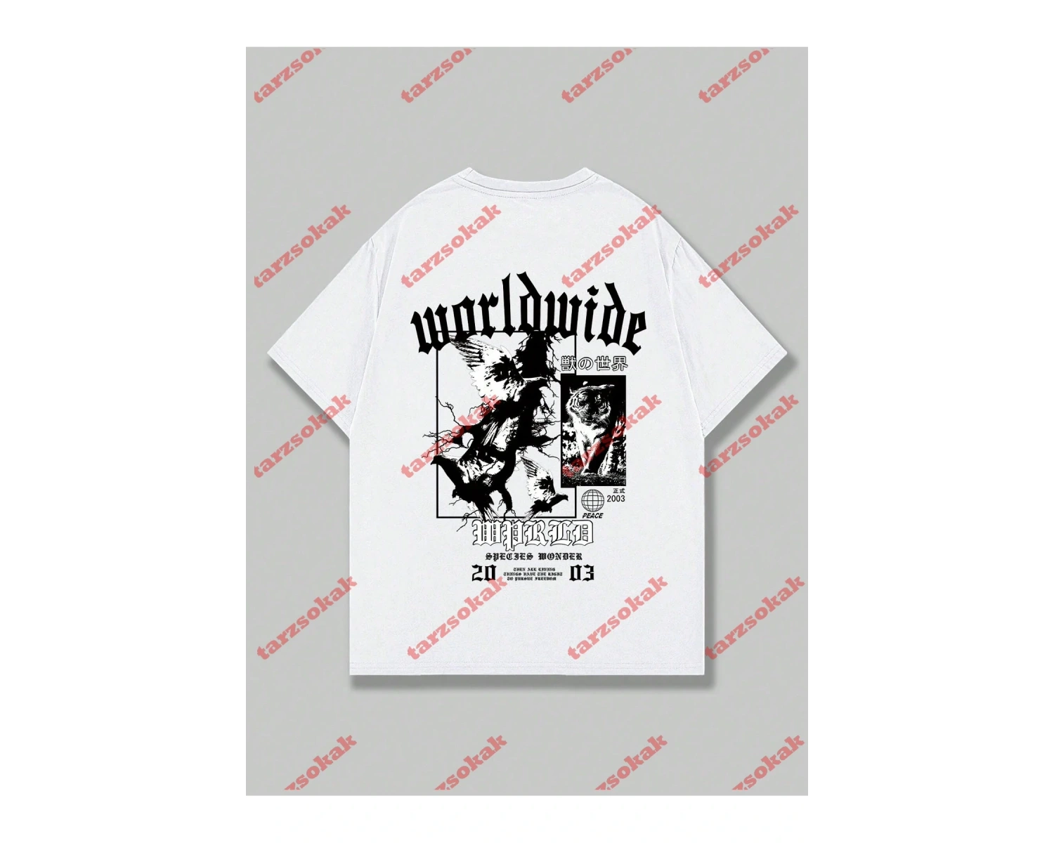 Model 3773 Erkek Yazlık Yuvarlak Yaka Kısa Kollu Günlük Tişört, Yaz