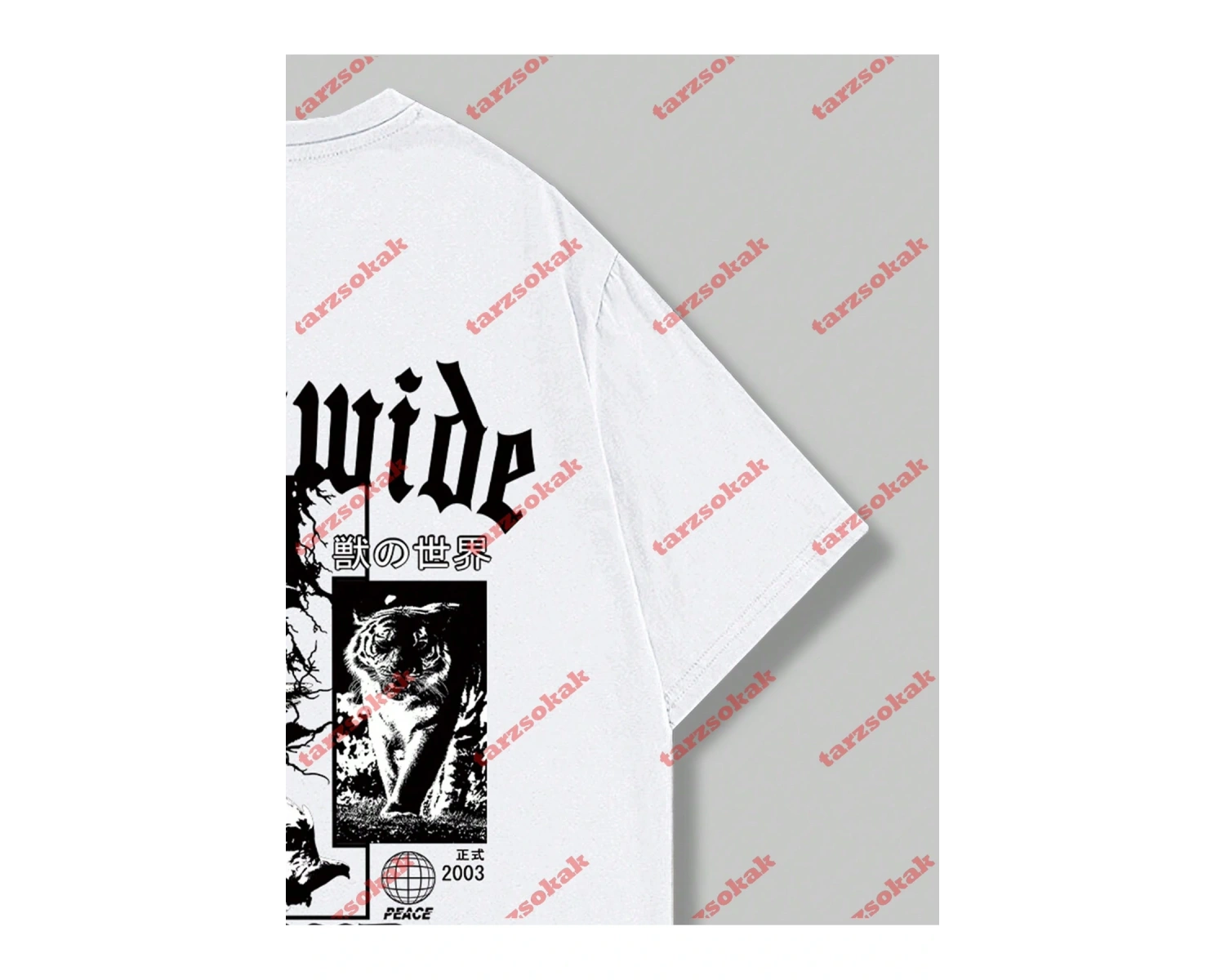 Model 3773 Erkek Yazlık Yuvarlak Yaka Kısa Kollu Günlük Tişört, Yaz