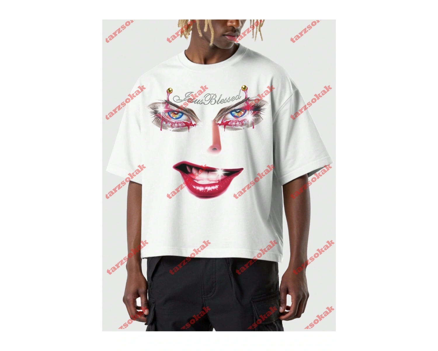 Model 3774 Erkek Yazlık Yuvarlak Yaka Kısa Kollu Günlük Tişört, Yaz