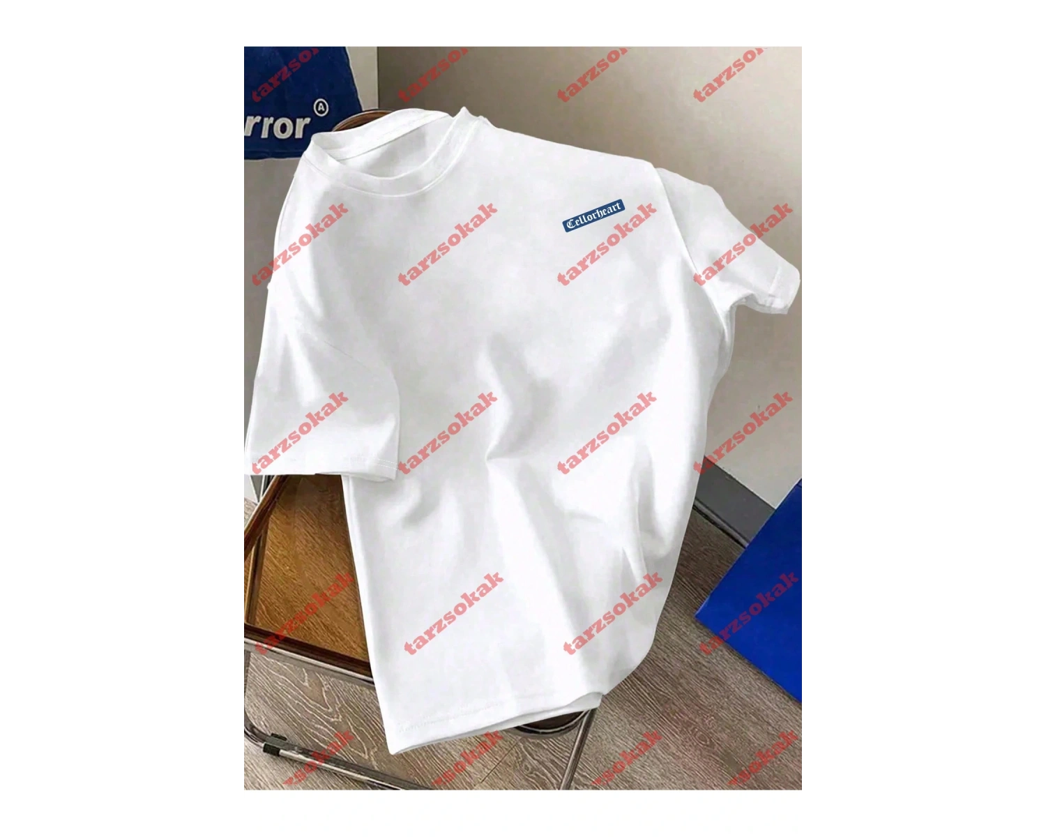 Model 3777 Erkek Yazlık Yuvarlak Yaka Kısa Kollu Günlük Tişört, Yaz