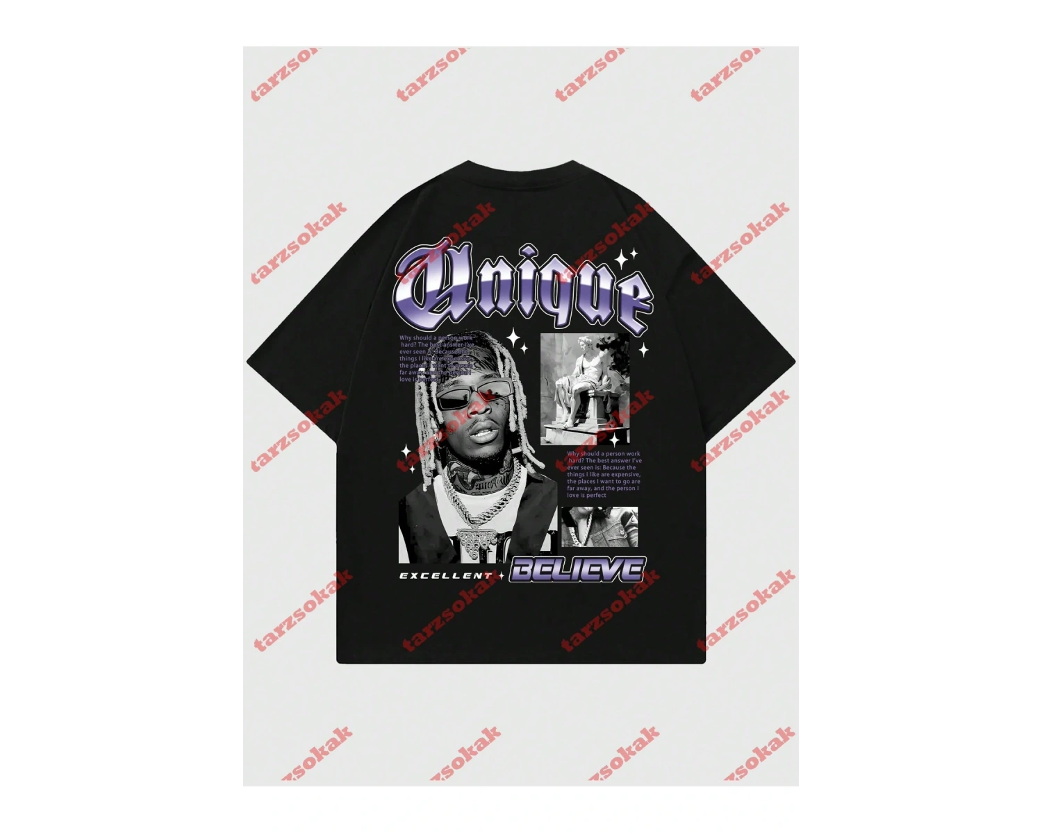 Model 3783 Erkek Yazlık Yuvarlak Yaka Kısa Kollu Günlük Tişört, Yaz