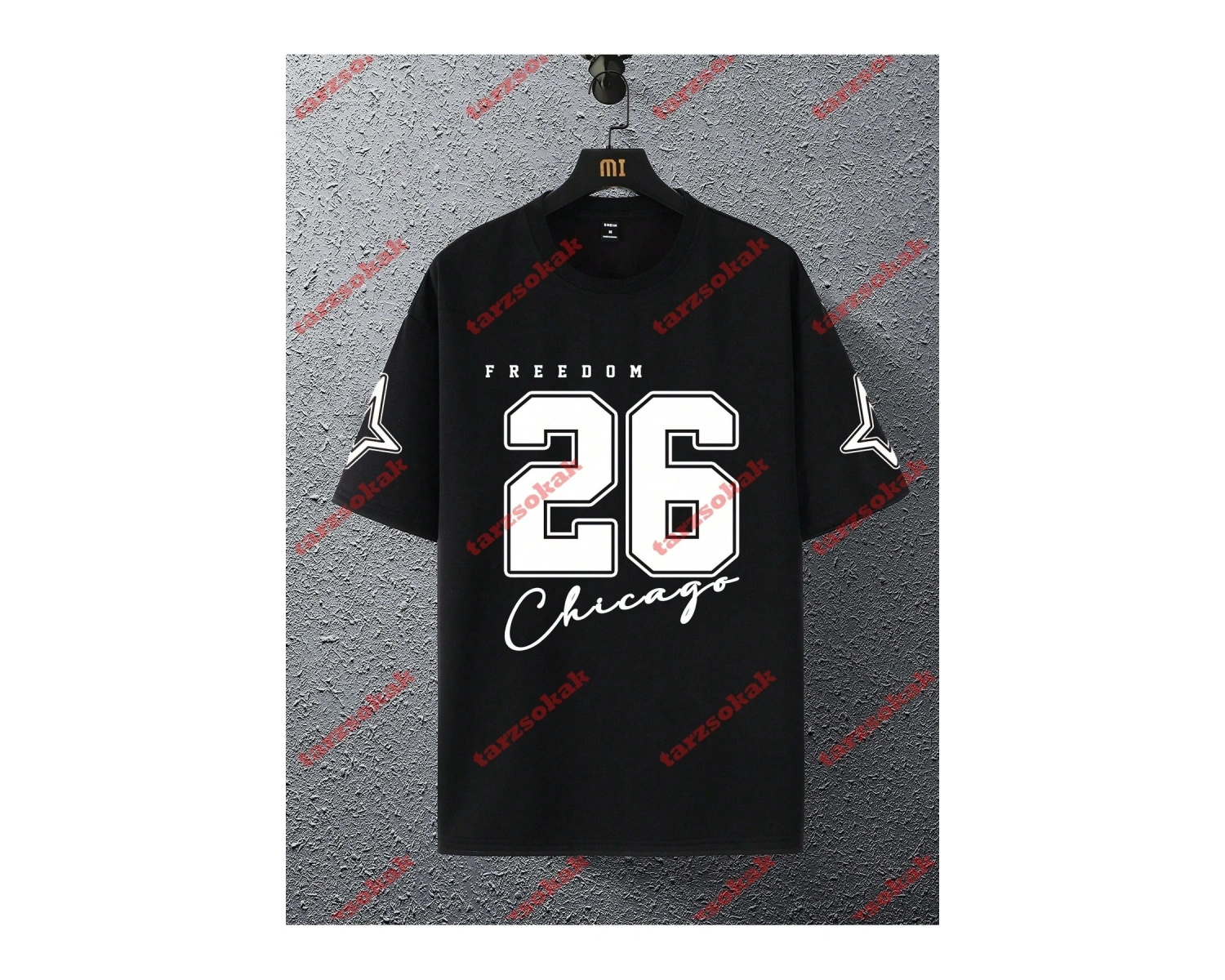 Model 3784 Erkek Yazlık Yuvarlak Yaka Kısa Kollu Günlük Tişört, Yaz