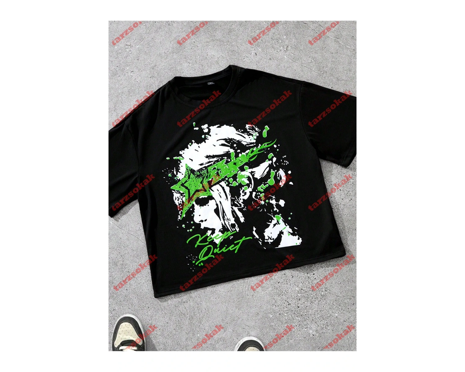 Model 3785 Erkek Yazlık Yuvarlak Yaka Kısa Kollu Günlük Tişört, Yaz