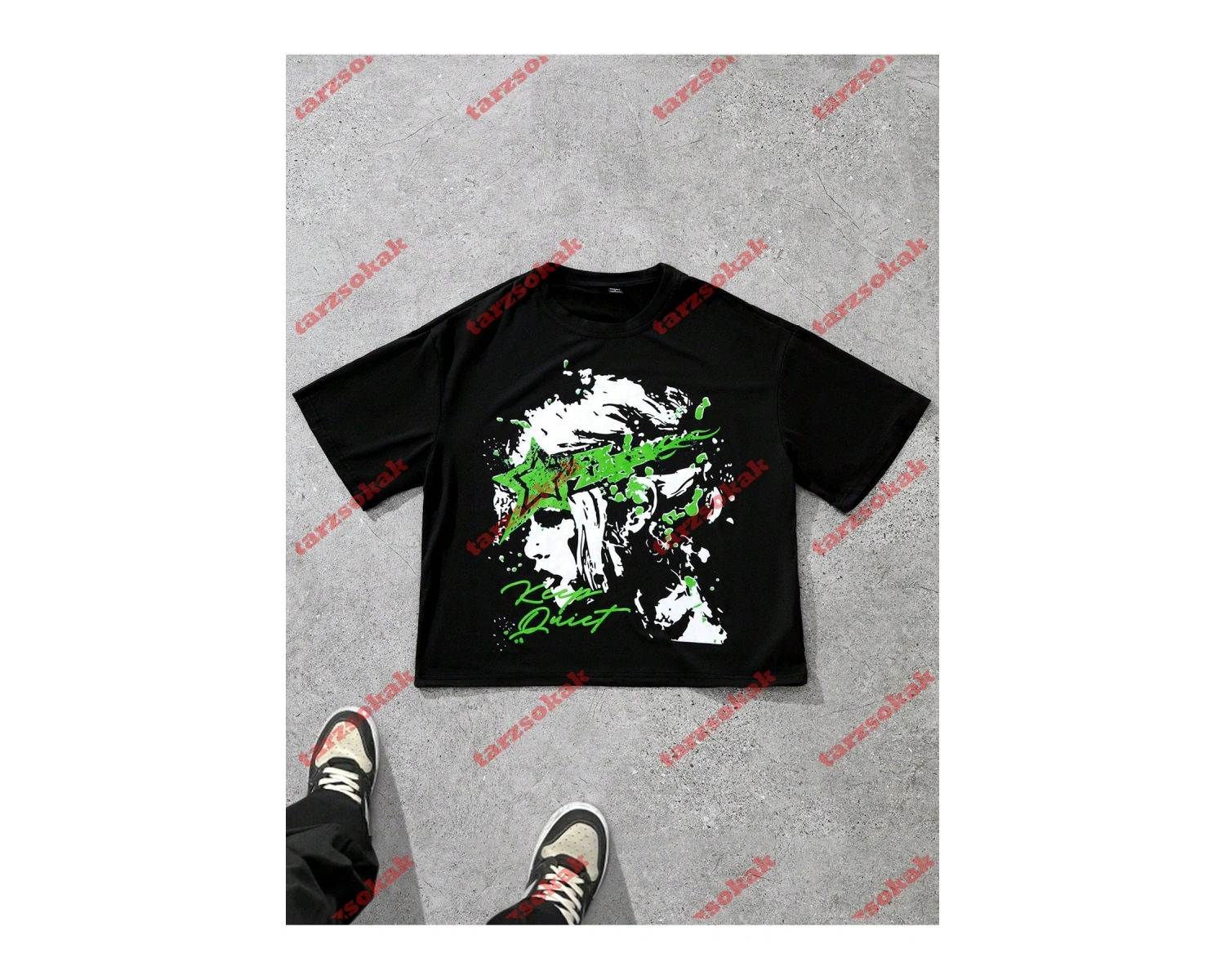 Model 3785 Erkek Yazlık Yuvarlak Yaka Kısa Kollu Günlük Tişört, Yaz