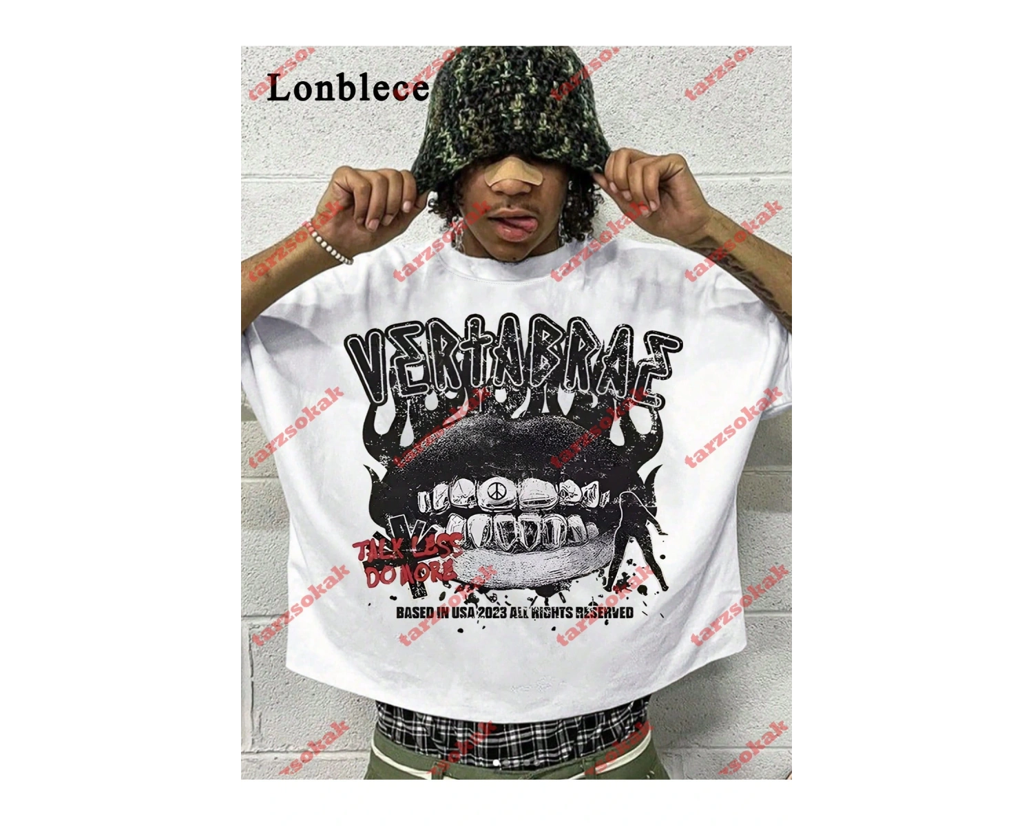 Model 3787 Erkek Yazlık Yuvarlak Yaka Kısa Kollu Günlük Tişört, Yaz