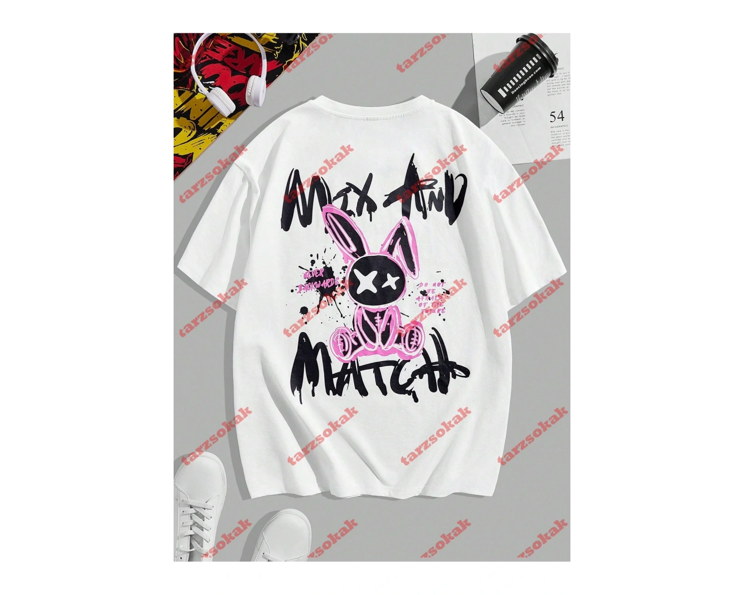 Model 3788 Erkek Yazlık Yuvarlak Yaka Kısa Kollu Günlük Tişört, Yaz