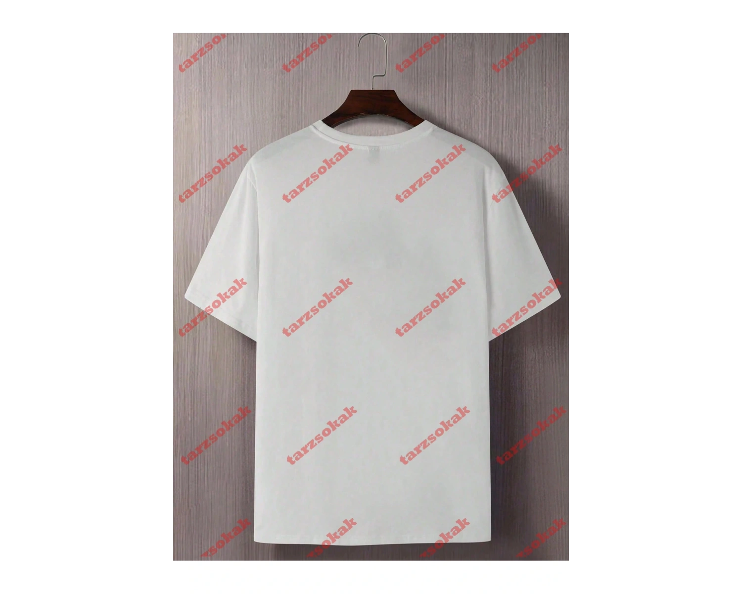 Model 3791 Erkek Yazlık Yuvarlak Yaka Kısa Kollu Günlük Tişört, Yaz