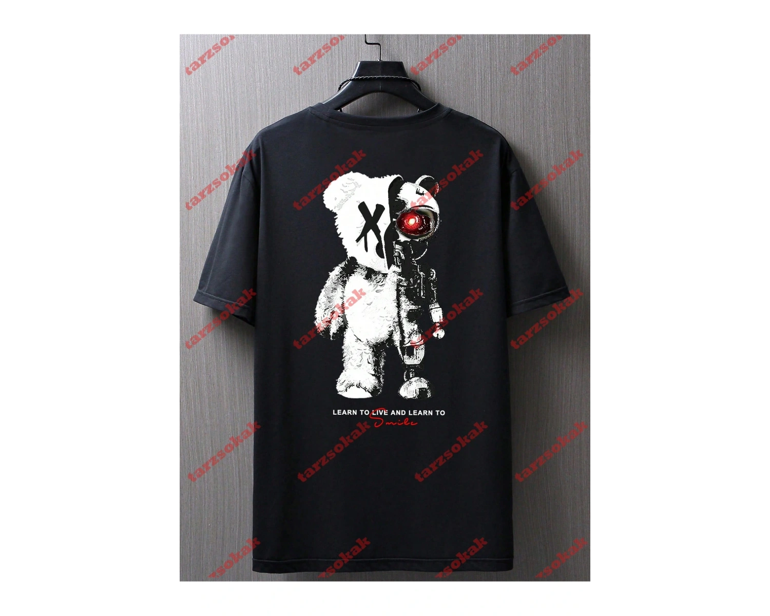 Model 3793 Erkek Yazlık Yuvarlak Yaka Kısa Kollu Günlük Tişört, Yaz