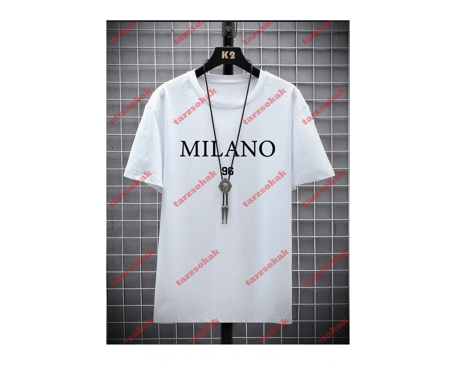 Model 3799 Erkek Yazlık Yuvarlak Yaka Kısa Kollu Günlük Tişört, Yaz