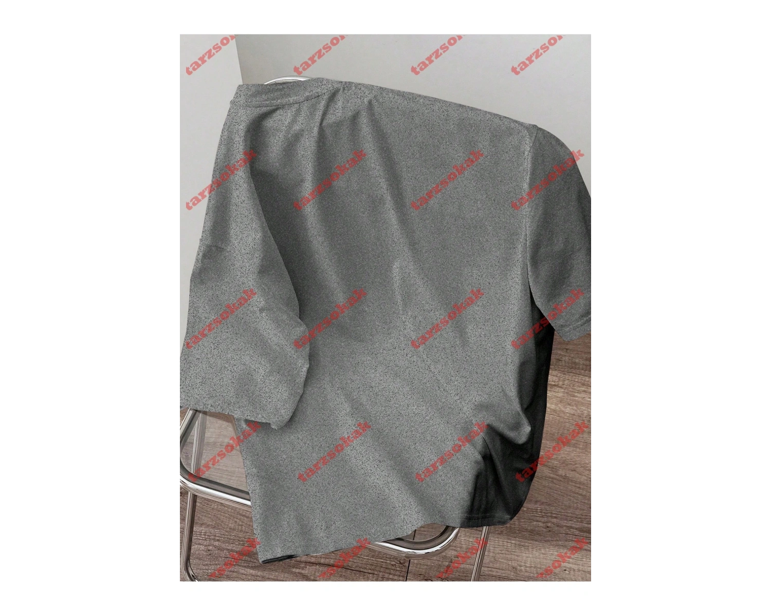 Model 3800 Erkek Yazlık Yuvarlak Yaka Kısa Kollu Günlük Tişört, Yaz