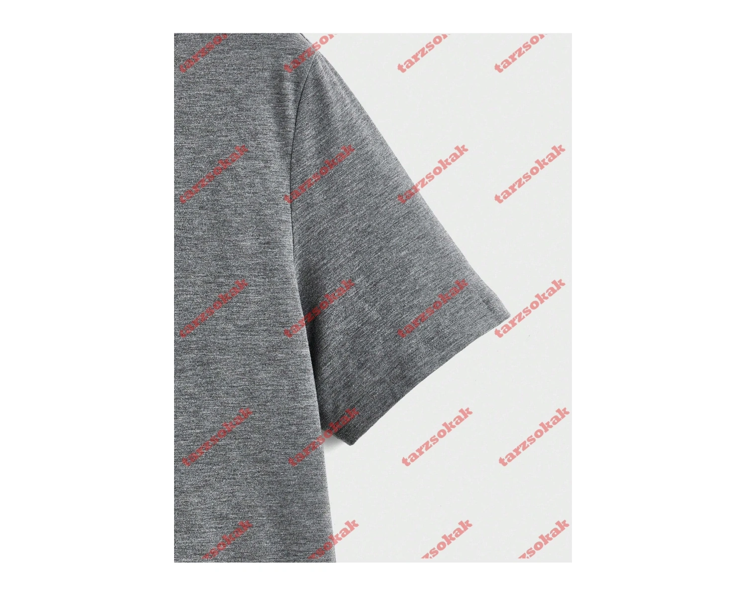 Model 3800 Erkek Yazlık Yuvarlak Yaka Kısa Kollu Günlük Tişört, Yaz